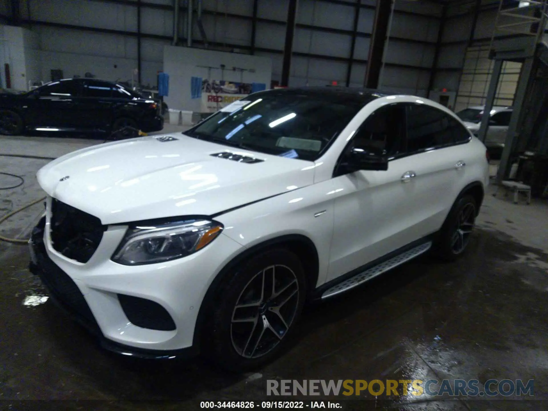2 fotografías del automóvil dañado 4JGED6EB5KA127116 MERCEDES-BENZ GLE 2019