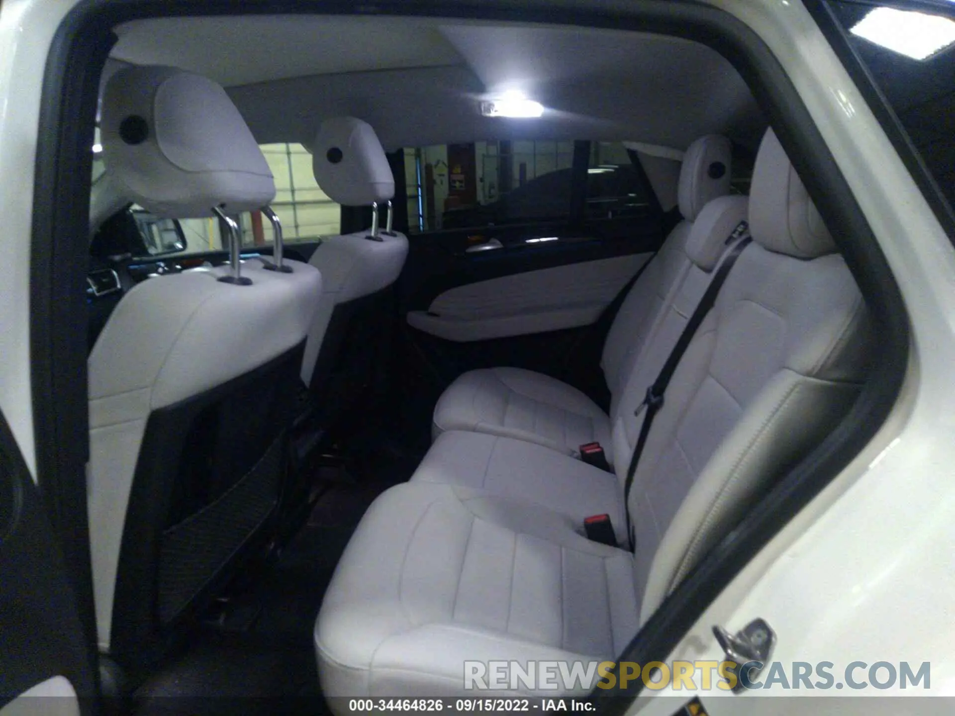 8 fotografías del automóvil dañado 4JGED6EB5KA127116 MERCEDES-BENZ GLE 2019