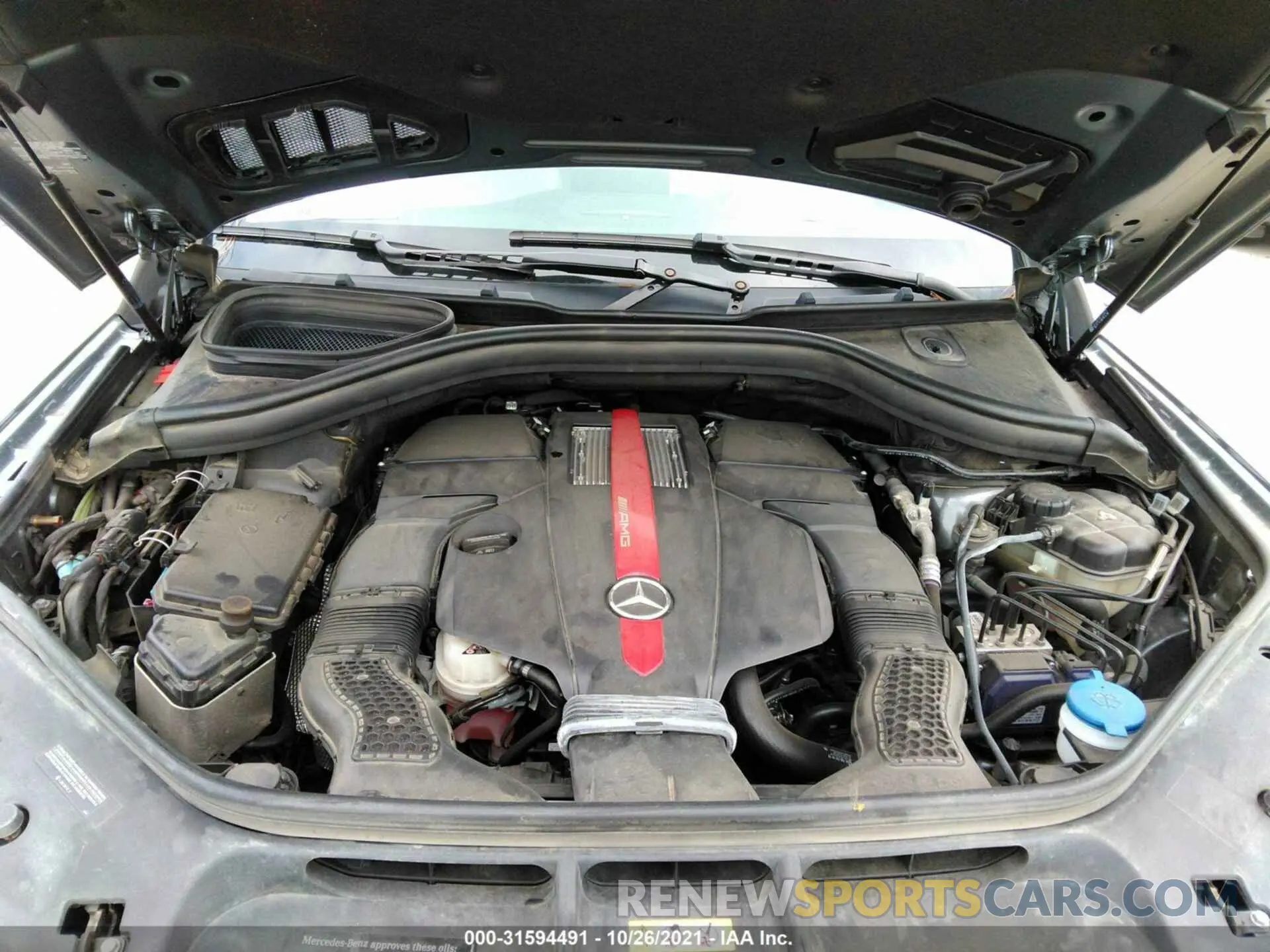 10 fotografías del automóvil dañado 4JGED6EB5KA151416 MERCEDES-BENZ GLE 2019