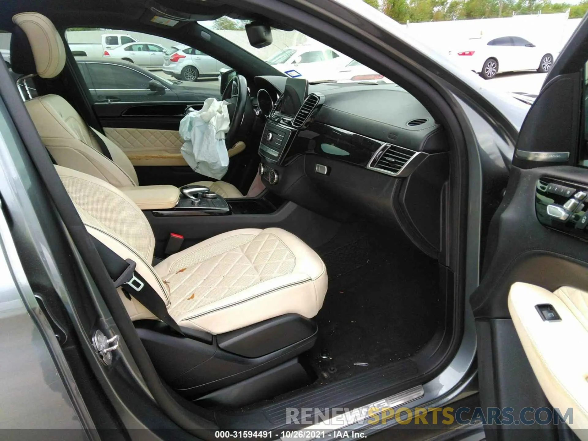 5 fotografías del automóvil dañado 4JGED6EB5KA151416 MERCEDES-BENZ GLE 2019