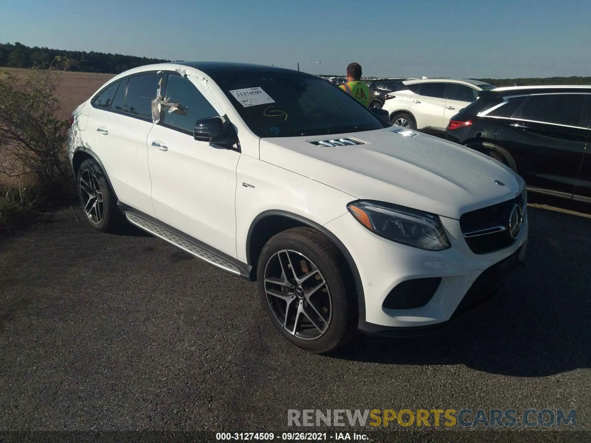 1 fotografías del automóvil dañado 4JGED6EB7KA135444 MERCEDES-BENZ GLE 2019
