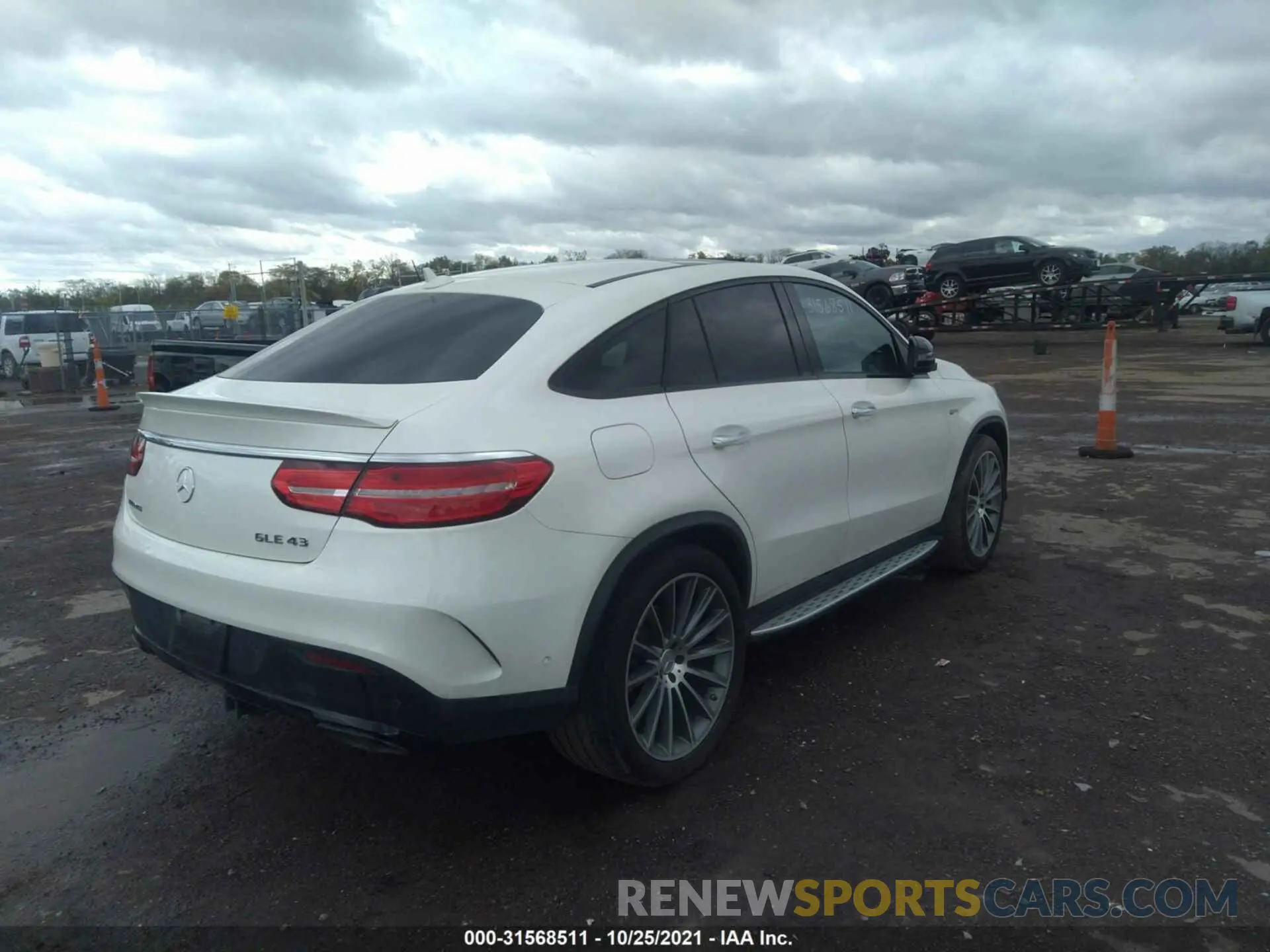 4 fotografías del automóvil dañado 4JGED6EB7KA154611 MERCEDES-BENZ GLE 2019