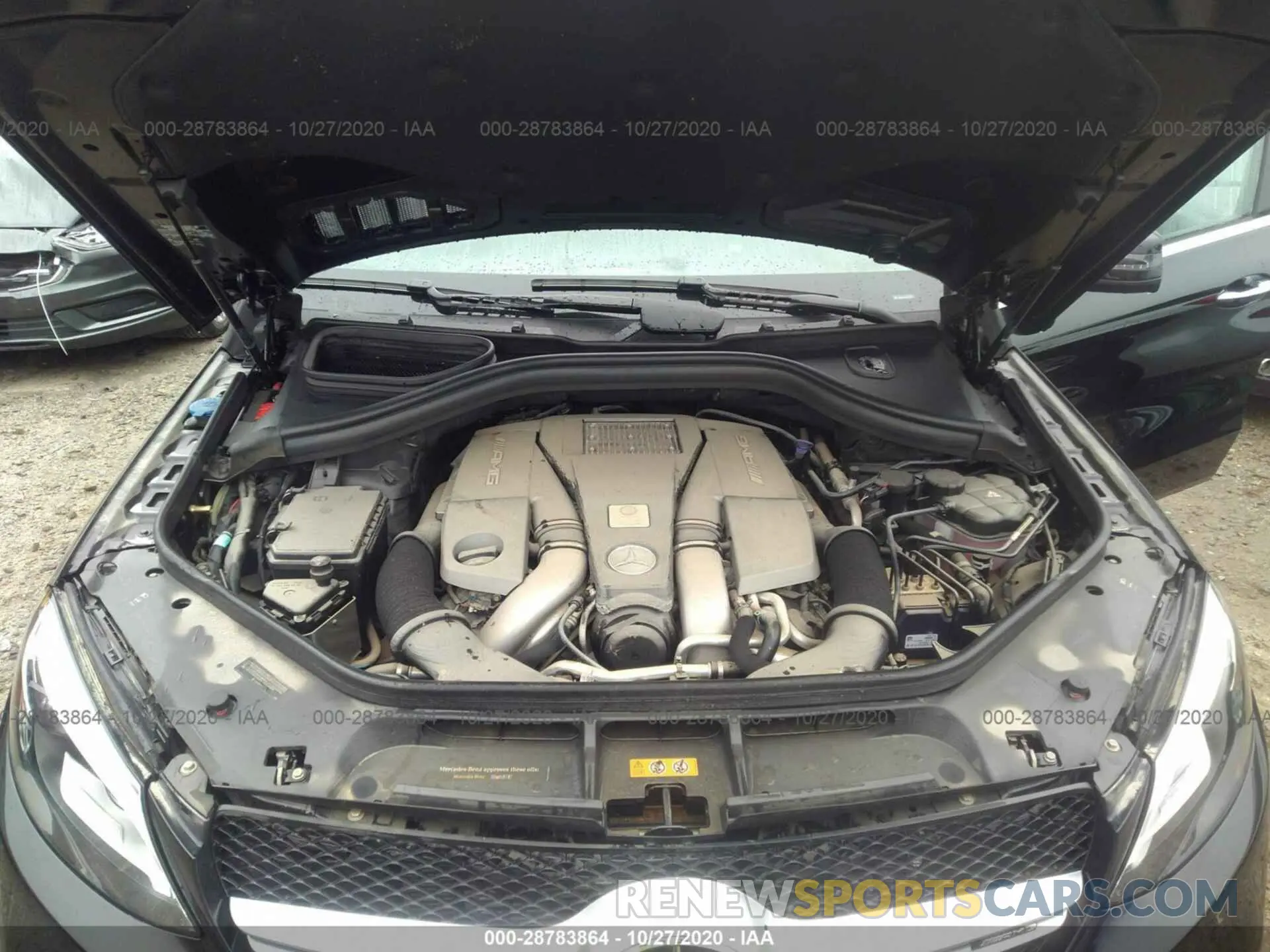 10 fotografías del automóvil dañado 4JGED7FB2KA147196 MERCEDES-BENZ GLE 2019