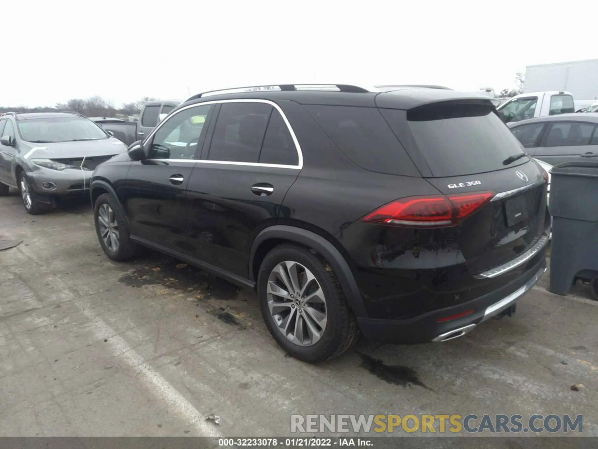 3 fotografías del automóvil dañado 4JGFB4JE9LA122291 MERCEDES-BENZ GLE 2020