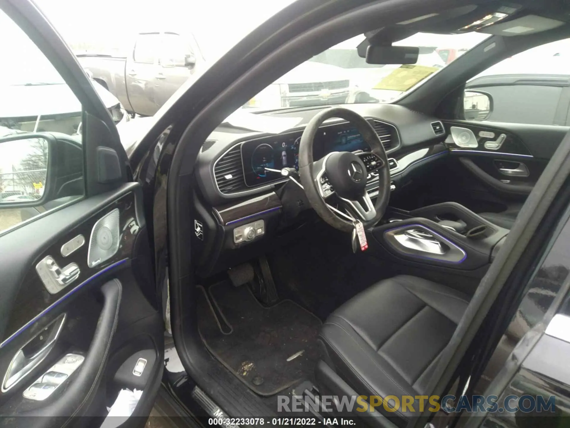 5 fotografías del automóvil dañado 4JGFB4JE9LA122291 MERCEDES-BENZ GLE 2020