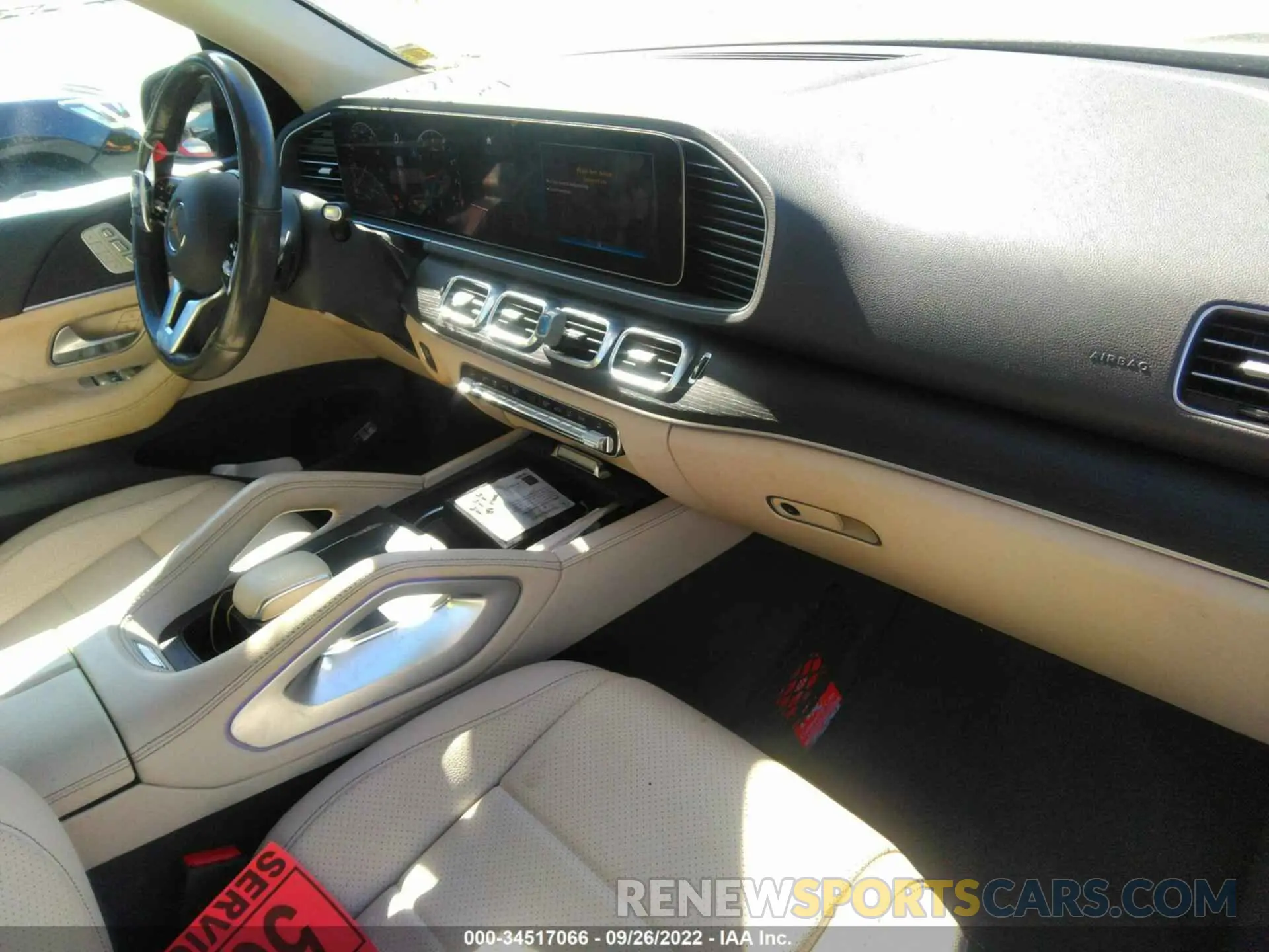 5 fotografías del automóvil dañado 4JGFB4KB5LA055080 MERCEDES-BENZ GLE 2020