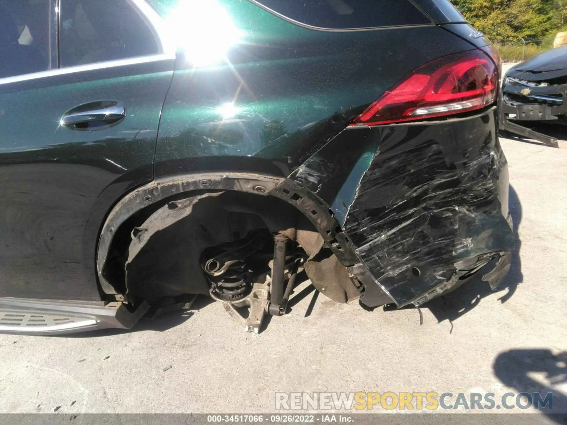 6 fotografías del automóvil dañado 4JGFB4KB5LA055080 MERCEDES-BENZ GLE 2020