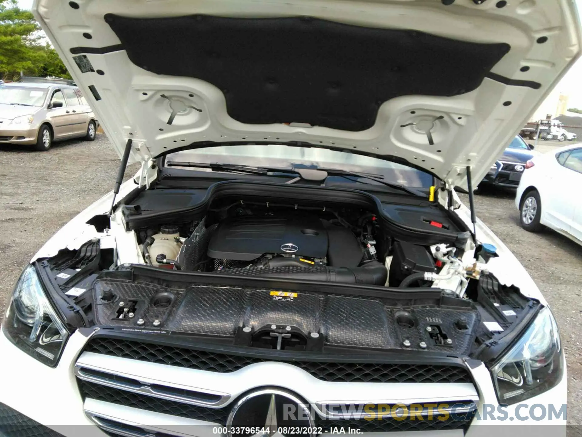 10 fotografías del automóvil dañado 4JGFB4KB6LA047215 MERCEDES-BENZ GLE 2020
