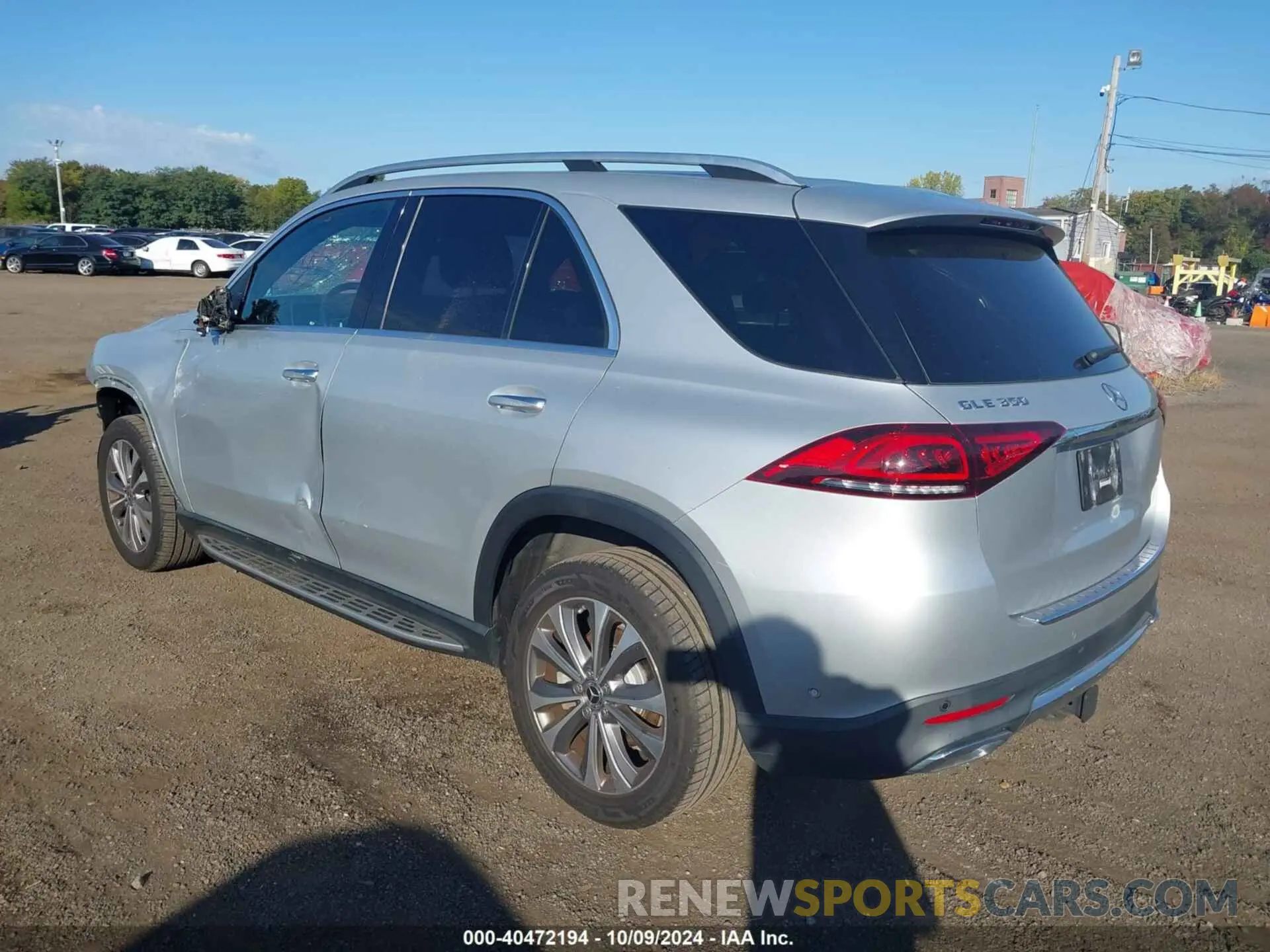 3 fotografías del automóvil dañado 4JGFB4KB6LA074642 MERCEDES-BENZ GLE 2020