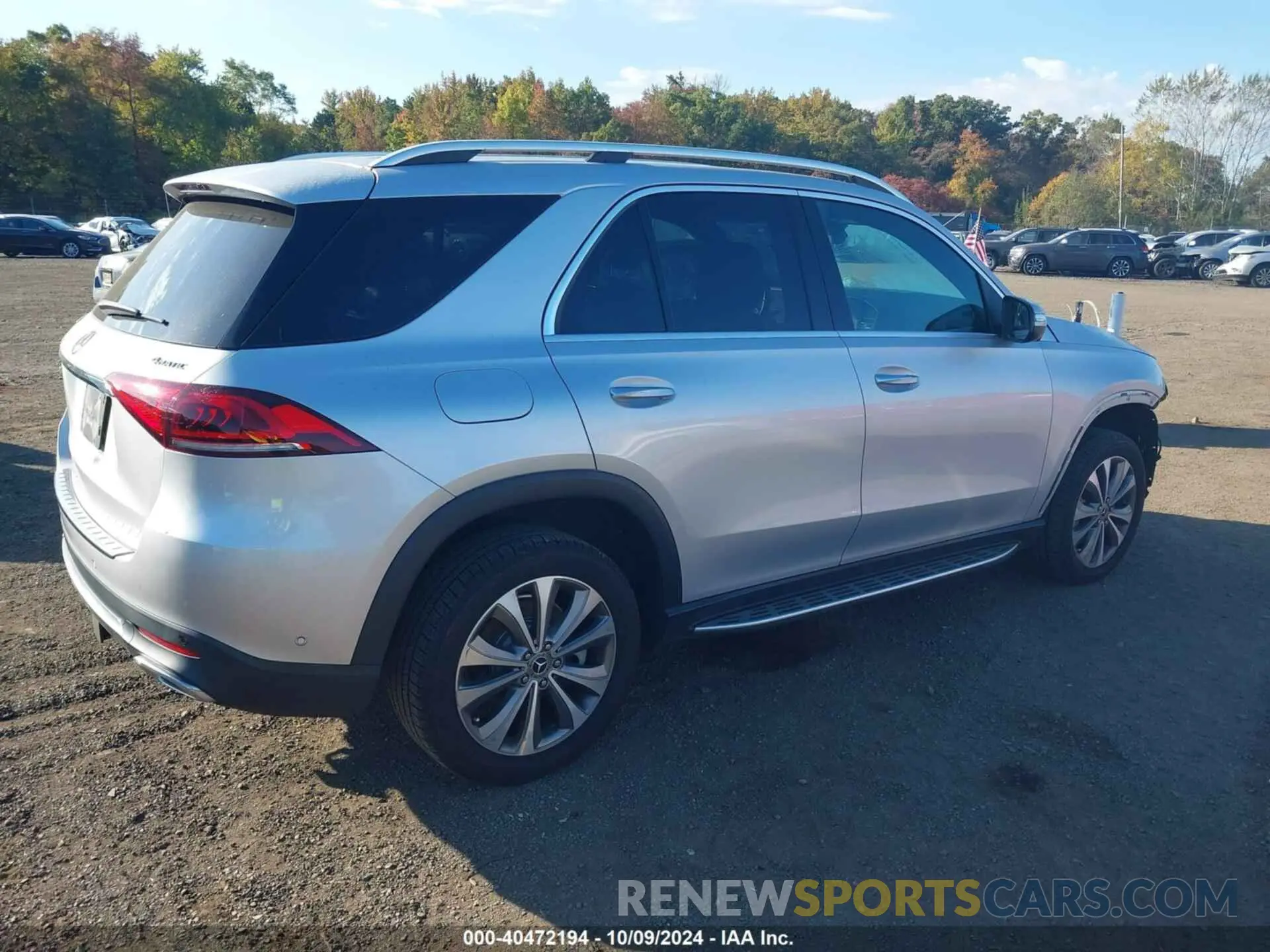 4 fotografías del automóvil dañado 4JGFB4KB6LA074642 MERCEDES-BENZ GLE 2020