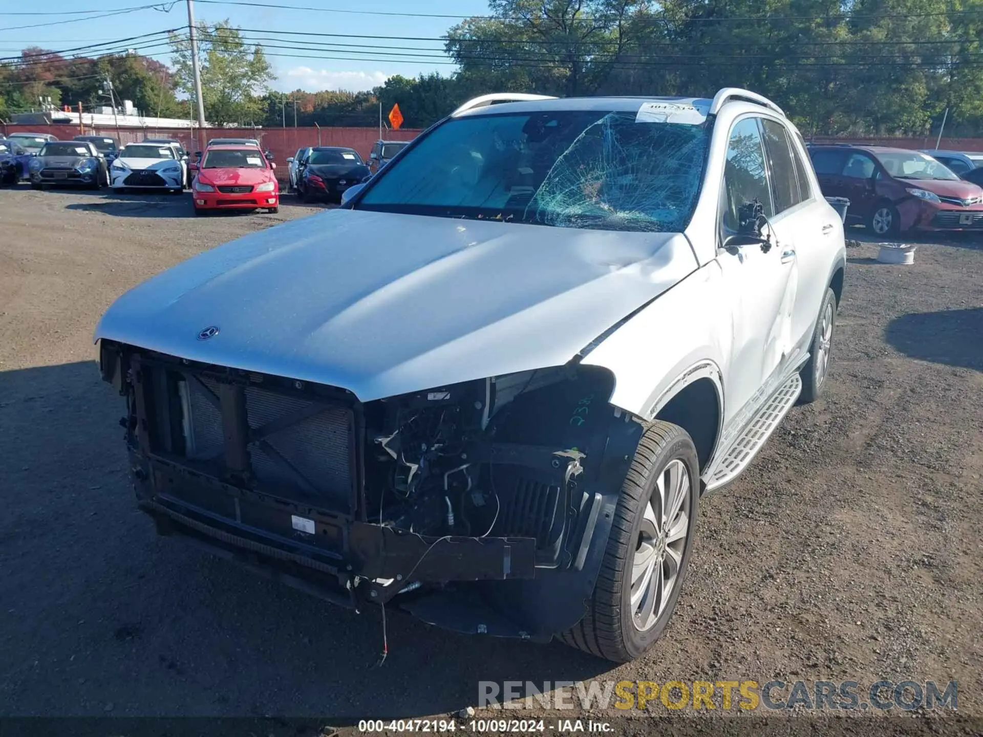 6 fotografías del automóvil dañado 4JGFB4KB6LA074642 MERCEDES-BENZ GLE 2020