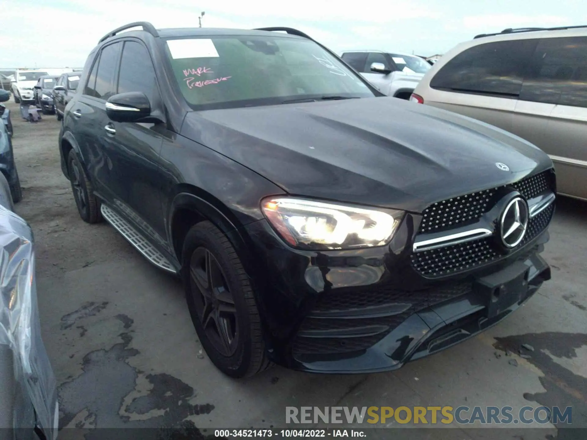 1 fotografías del automóvil dañado 4JGFB4KB9LA255668 MERCEDES-BENZ GLE 2020