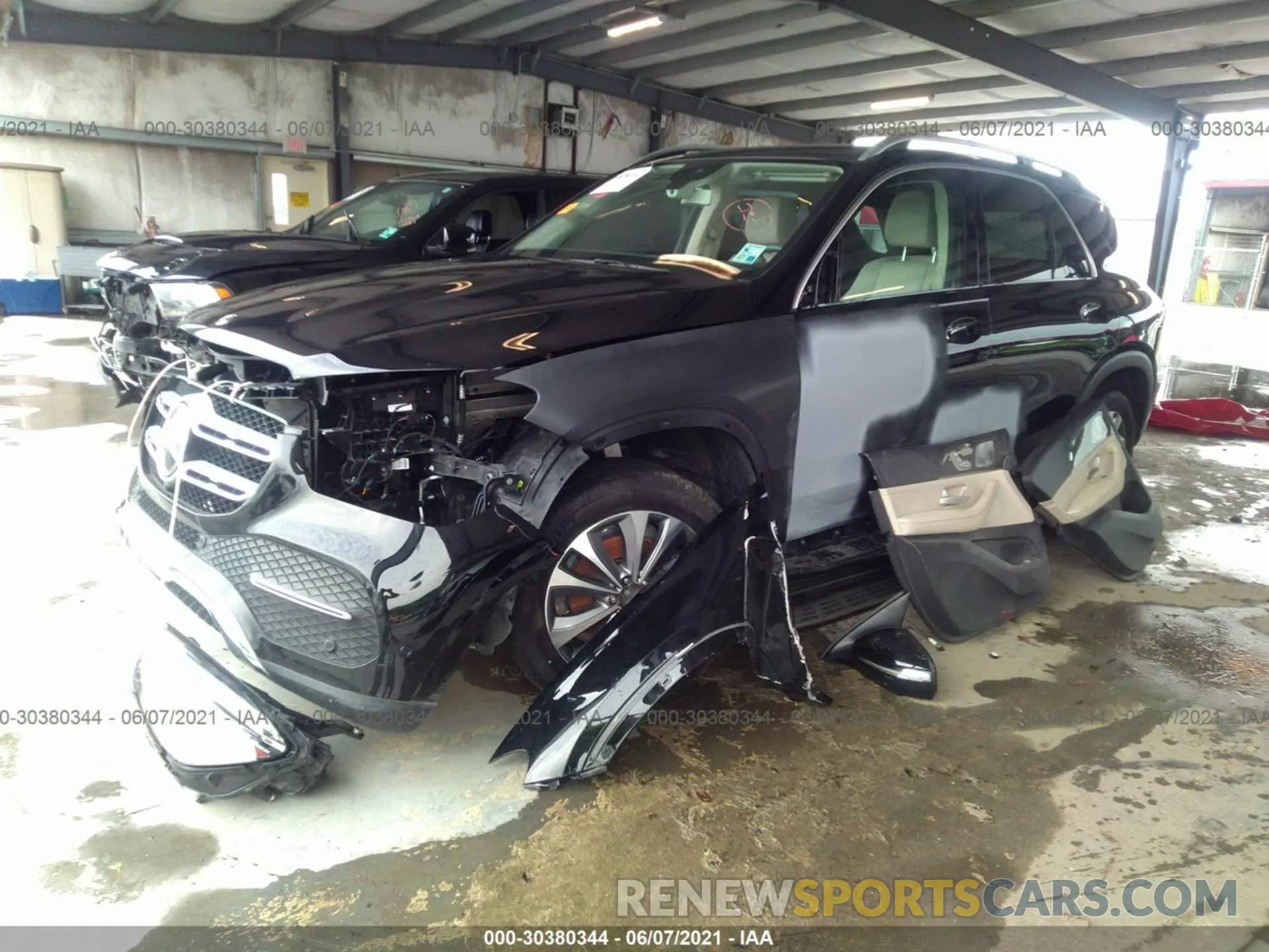 12 fotografías del automóvil dañado 4JGFB4KBXLA027470 MERCEDES-BENZ GLE 2020