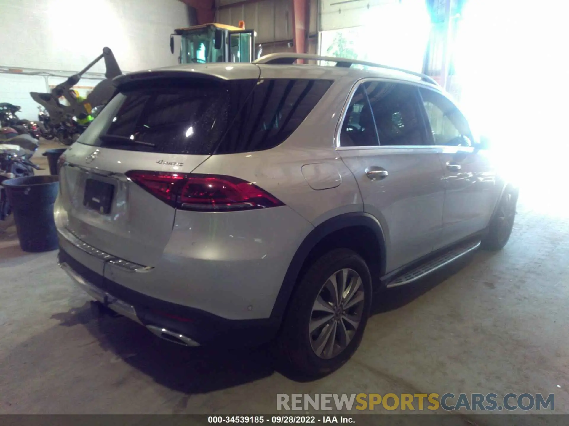 4 fotografías del automóvil dañado 4JGFB4KE1LA262799 MERCEDES-BENZ GLE 2020