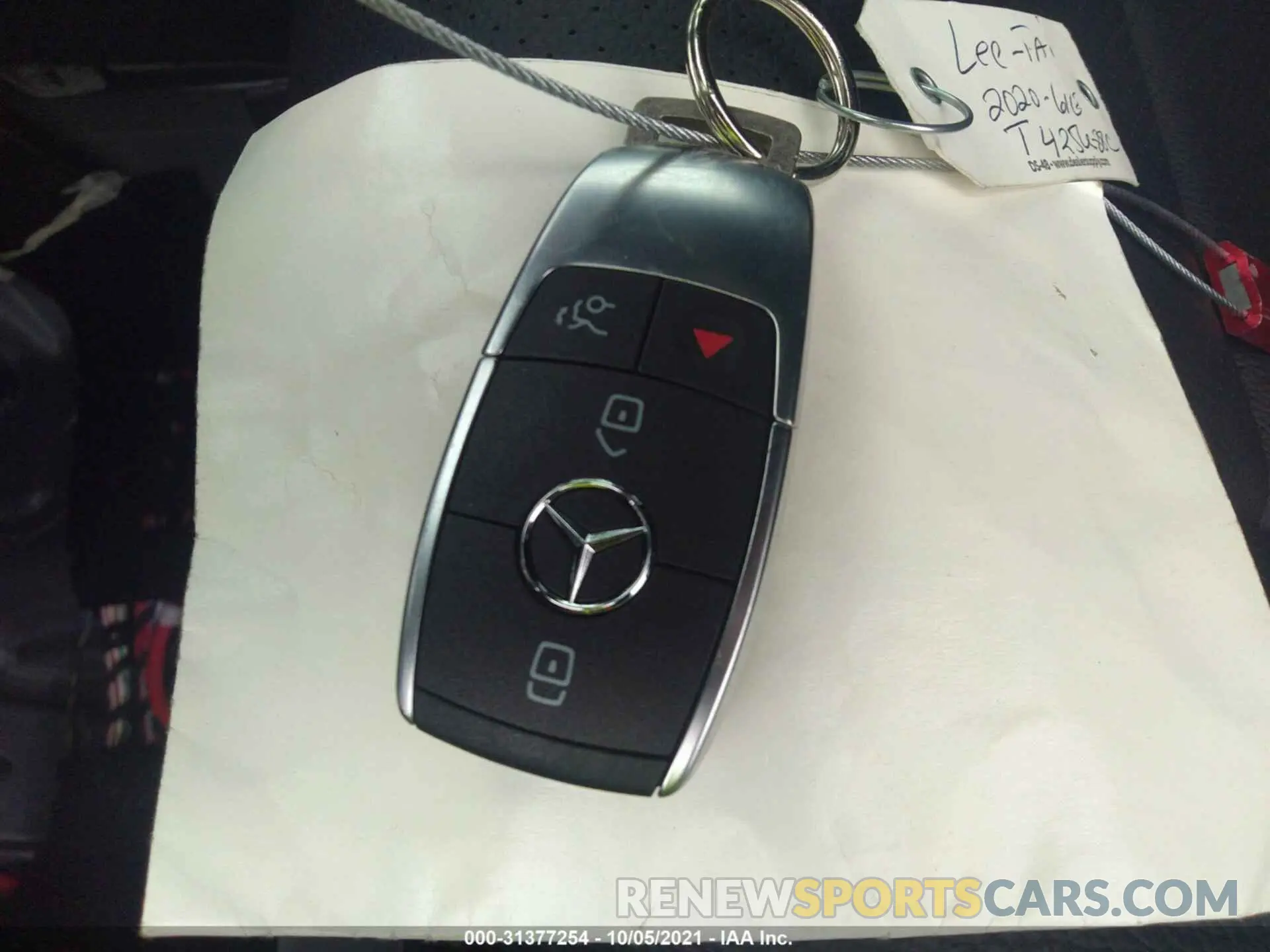 11 fotografías del automóvil dañado 4JGFB5KB0LA215341 MERCEDES-BENZ GLE 2020