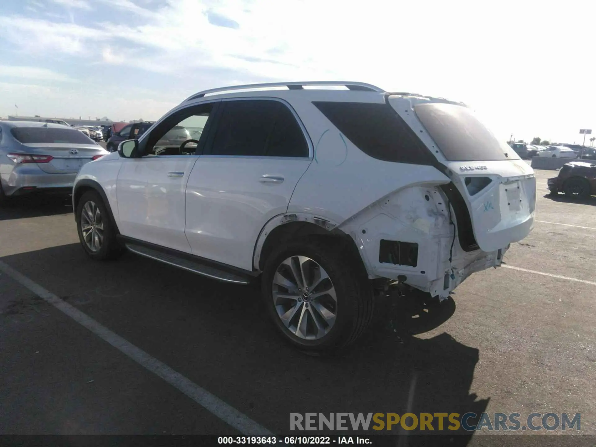 3 fotografías del automóvil dañado 4JGFB5KB6LA067129 MERCEDES-BENZ GLE 2020