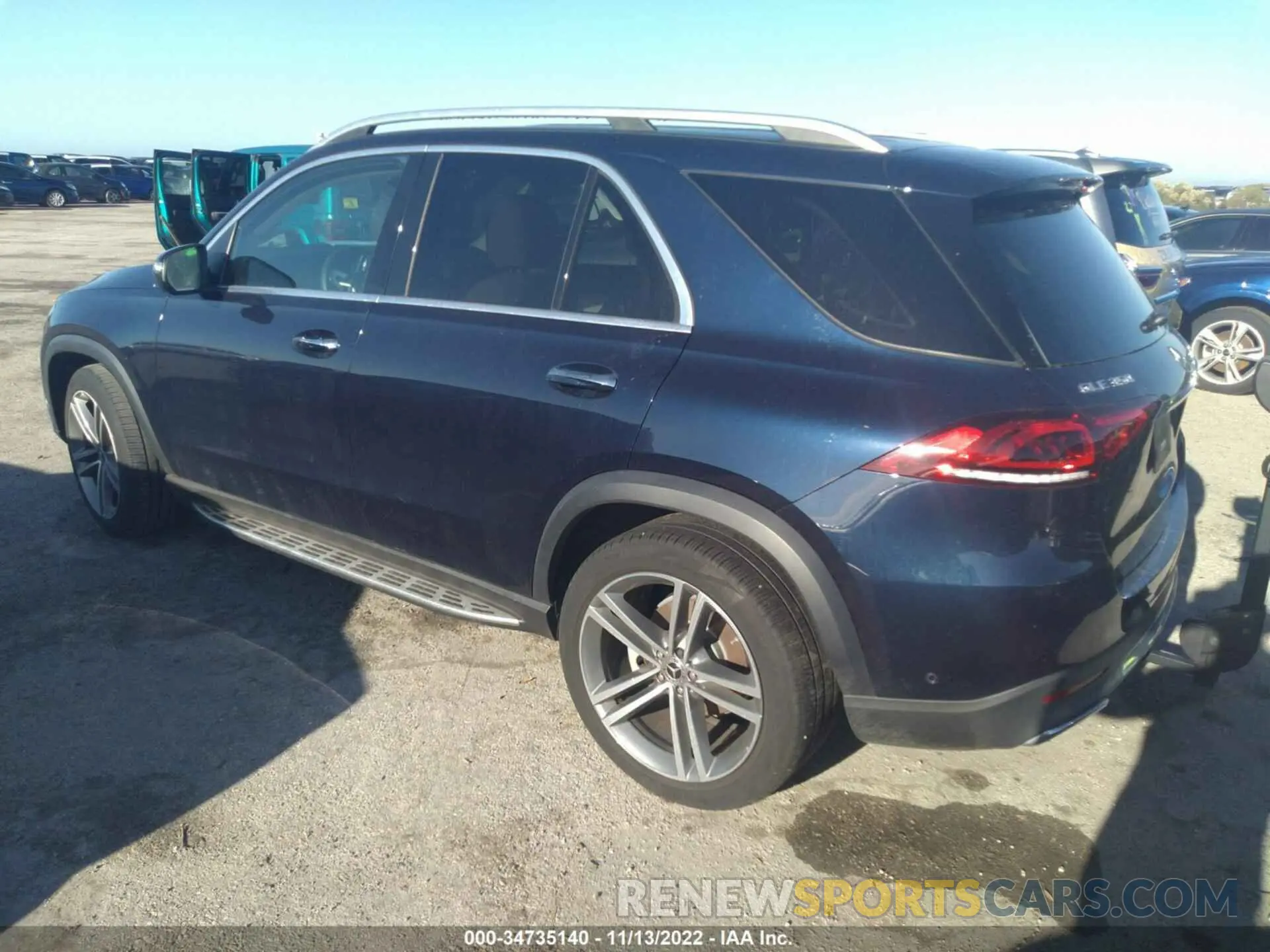 3 fotografías del automóvil dañado 4JGFB4JB5MA406637 MERCEDES-BENZ GLE 2021