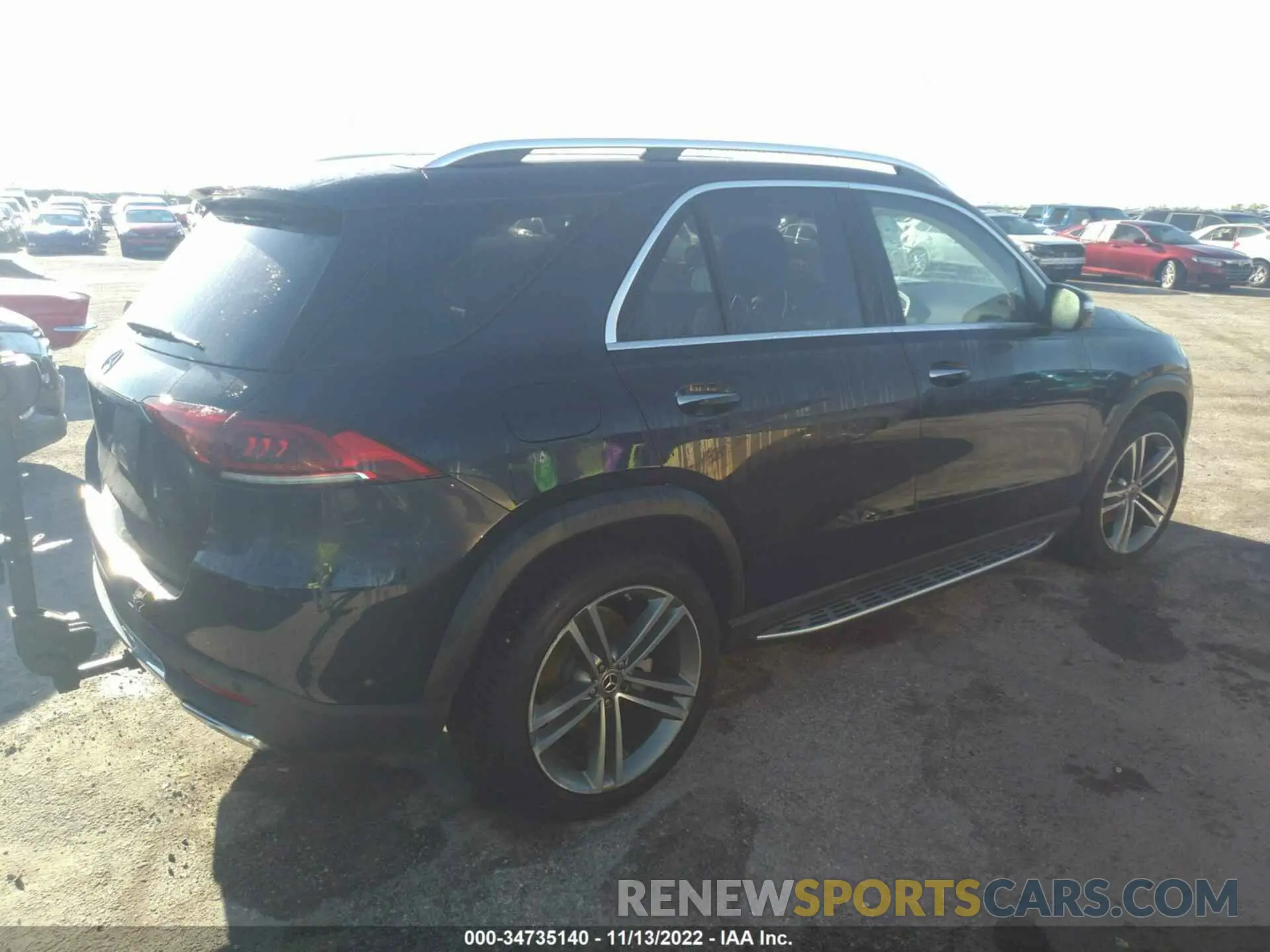 4 fotografías del automóvil dañado 4JGFB4JB5MA406637 MERCEDES-BENZ GLE 2021