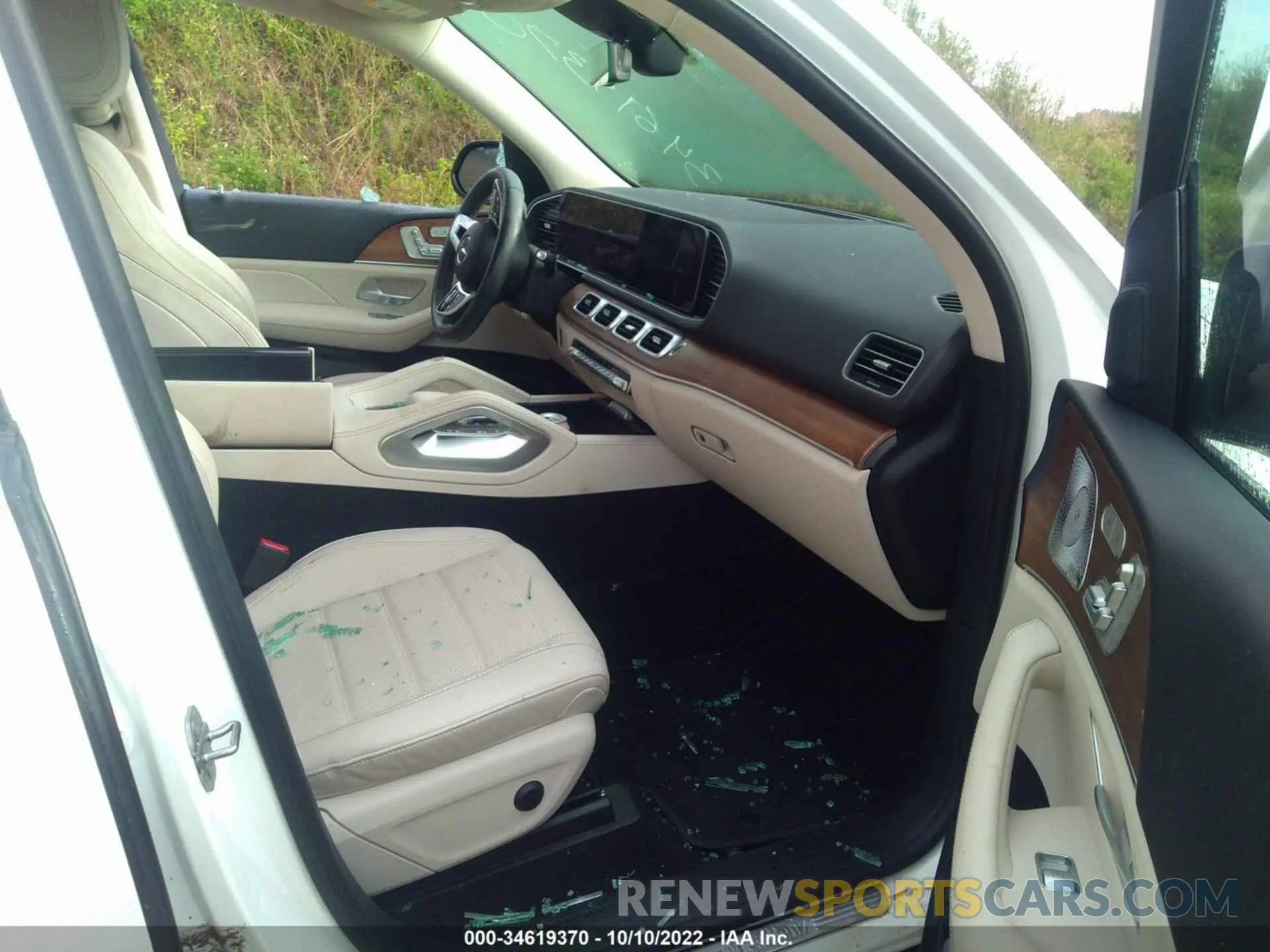 5 fotografías del automóvil dañado 4JGFB4KBXMA362973 MERCEDES-BENZ GLE 2021