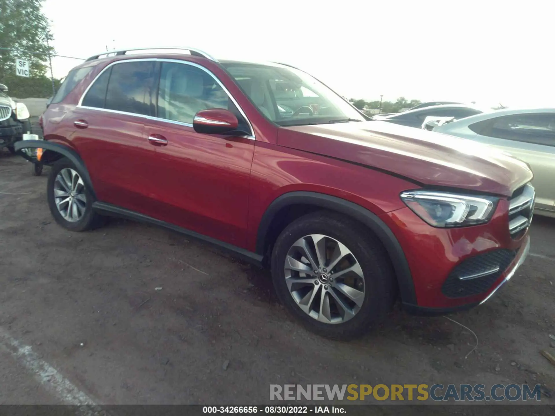 1 fotografías del automóvil dañado 4JGFB4KE7MA385749 MERCEDES-BENZ GLE 2021