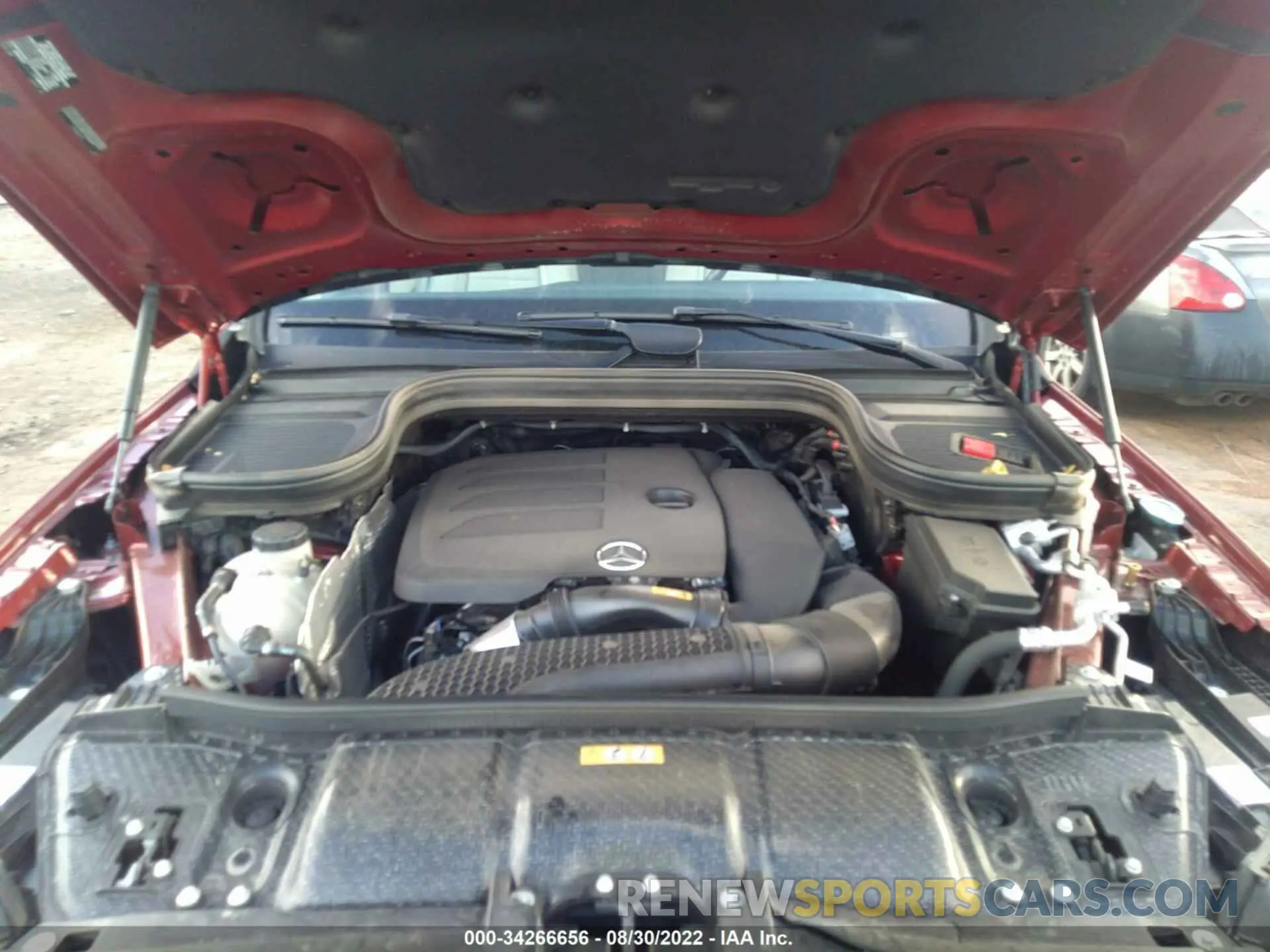 10 fotografías del automóvil dañado 4JGFB4KE7MA385749 MERCEDES-BENZ GLE 2021