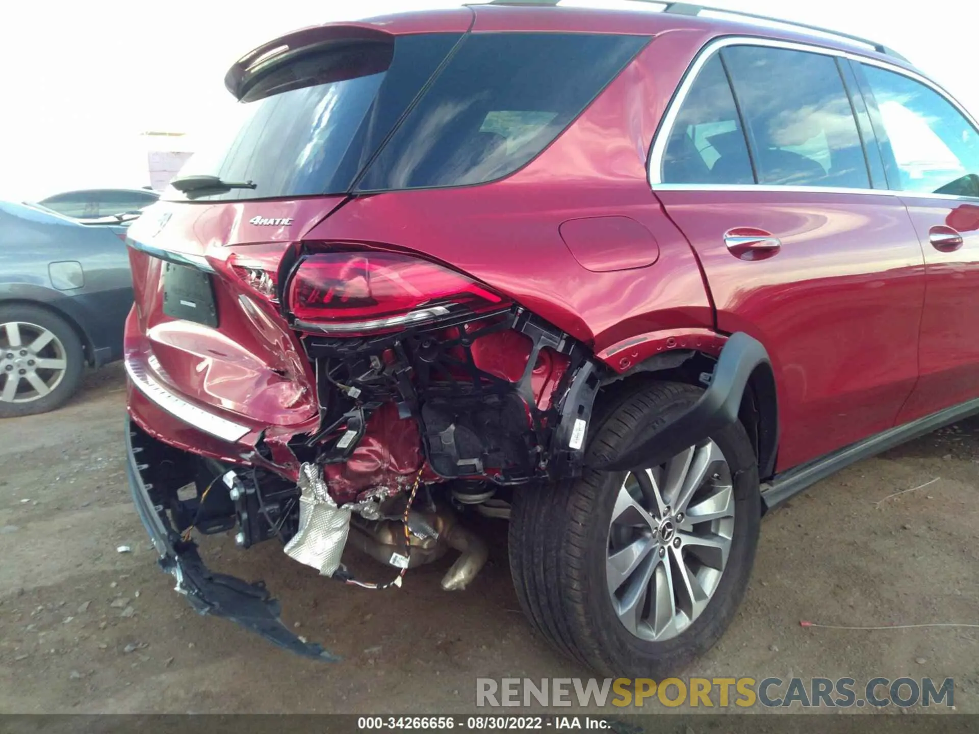 6 fotografías del automóvil dañado 4JGFB4KE7MA385749 MERCEDES-BENZ GLE 2021
