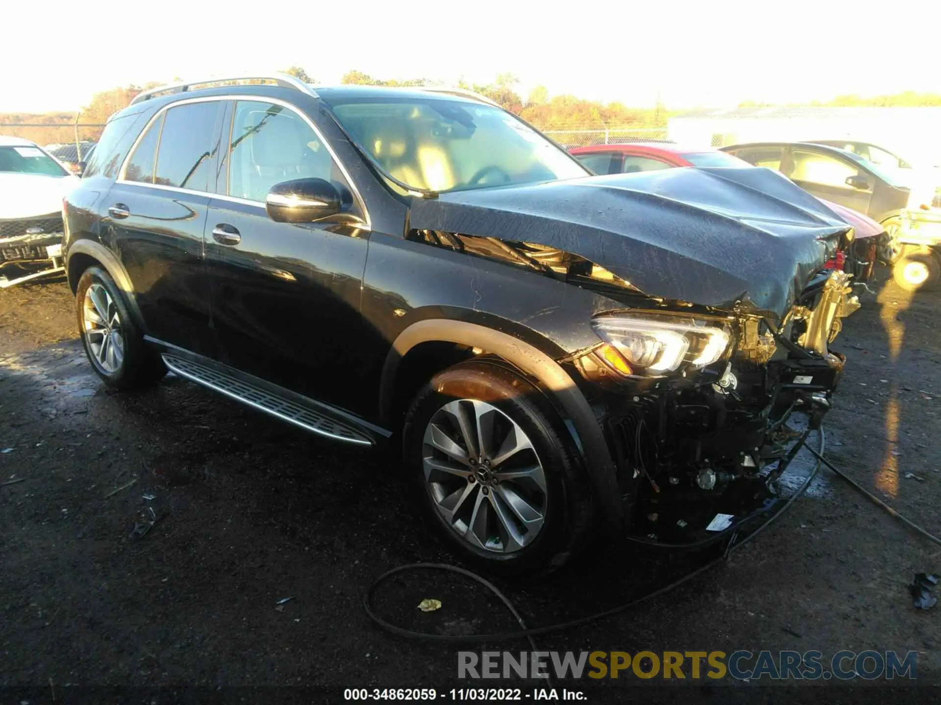 1 fotografías del automóvil dañado 4JGFB4KE8MA371200 MERCEDES-BENZ GLE 2021