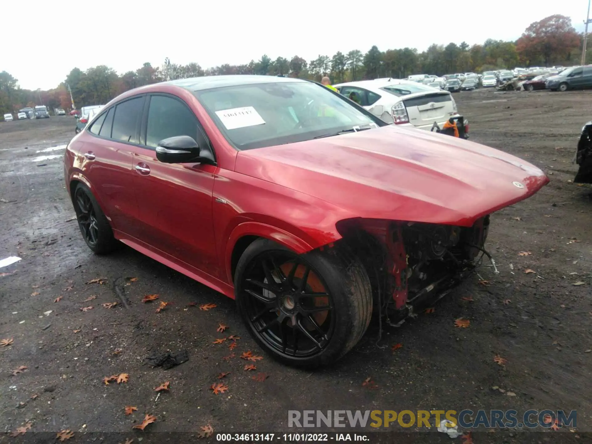 1 fotografías del automóvil dañado 4JGFD6BB2MA356901 MERCEDES-BENZ GLE 2021