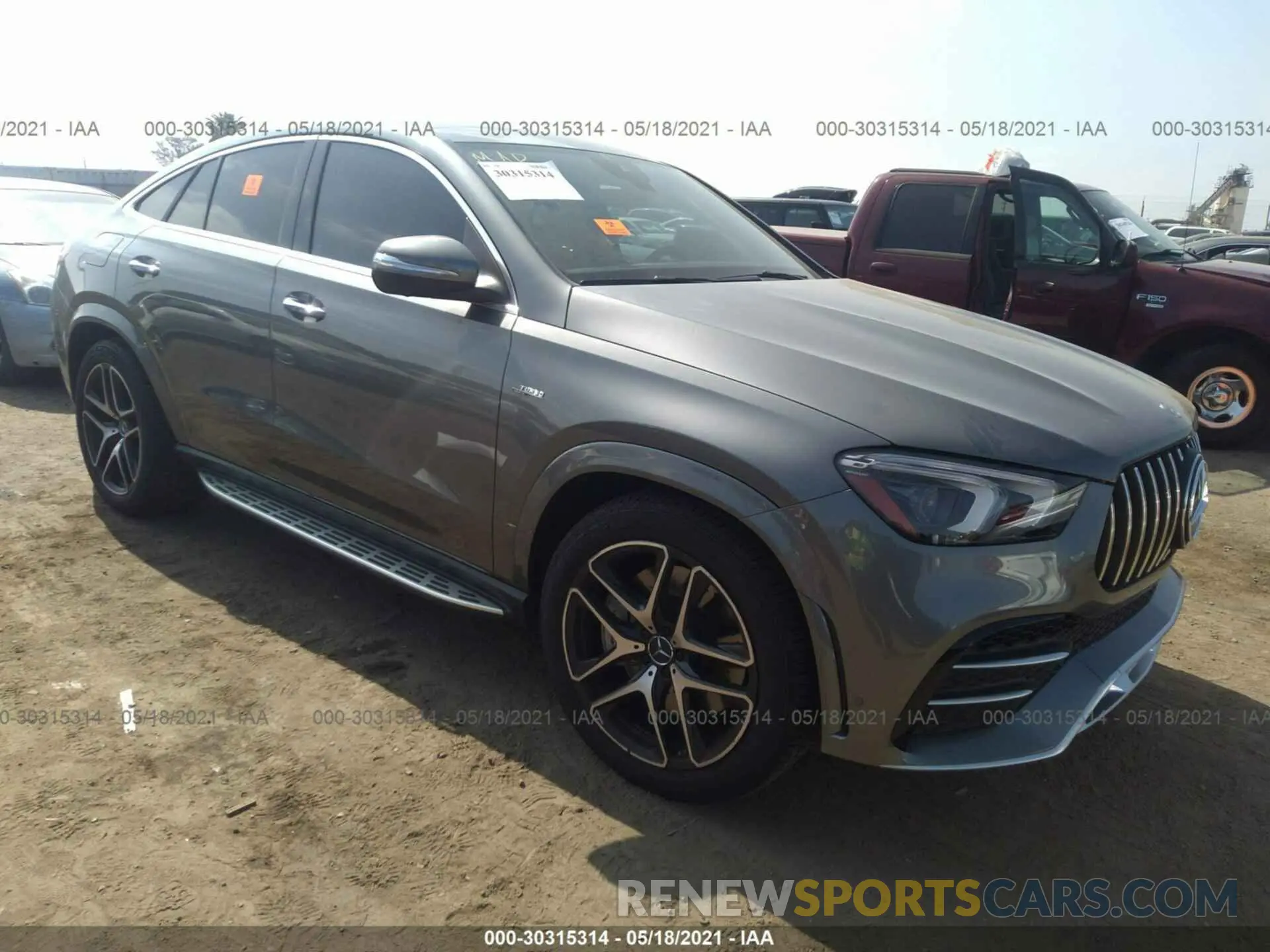 1 fotografías del automóvil dañado 4JGFD6BB3MA285207 MERCEDES-BENZ GLE 2021