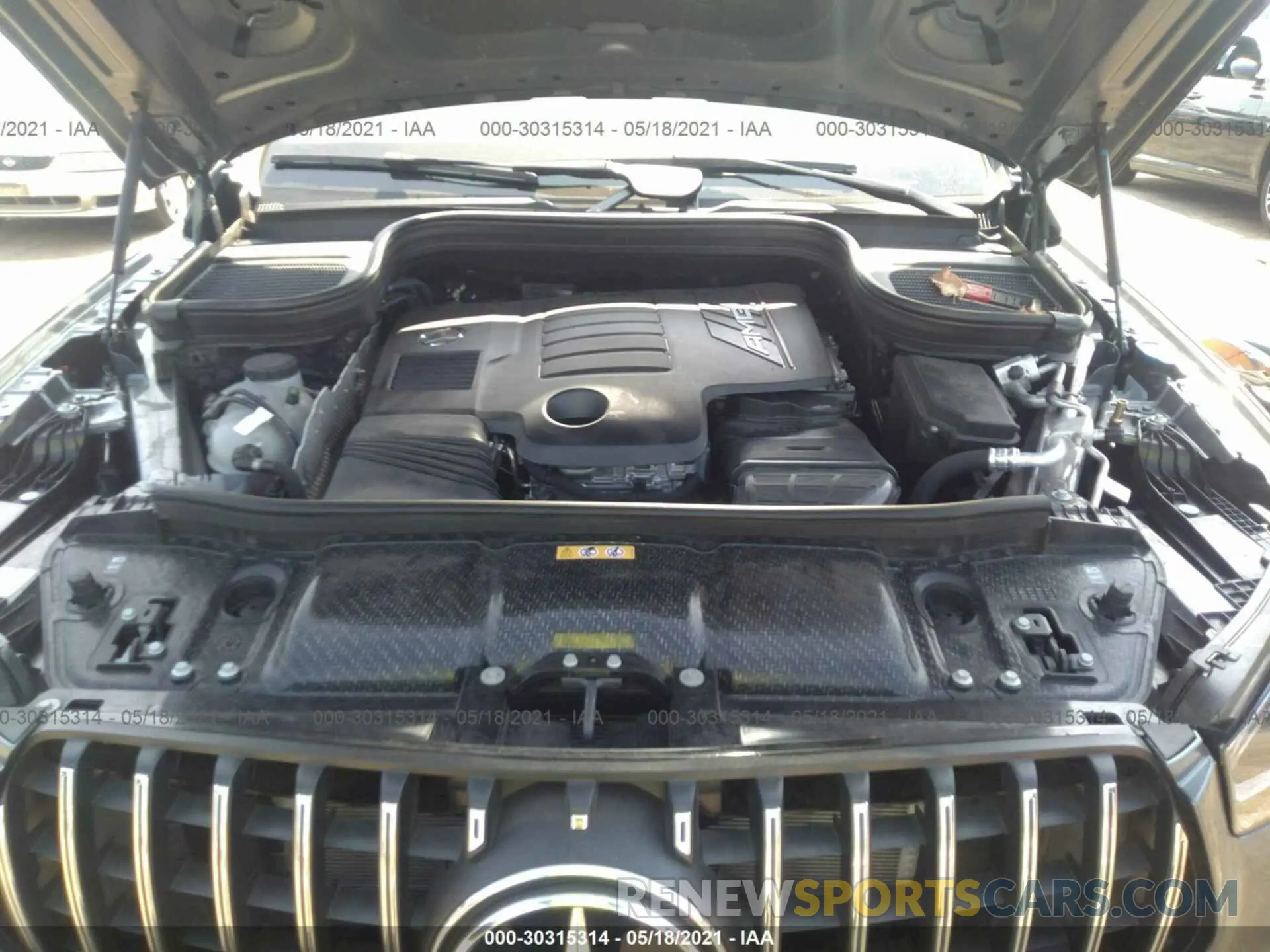 10 fotografías del automóvil dañado 4JGFD6BB3MA285207 MERCEDES-BENZ GLE 2021
