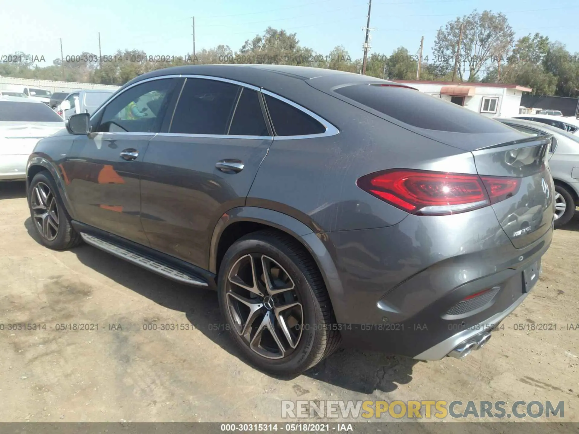 3 fotografías del automóvil dañado 4JGFD6BB3MA285207 MERCEDES-BENZ GLE 2021