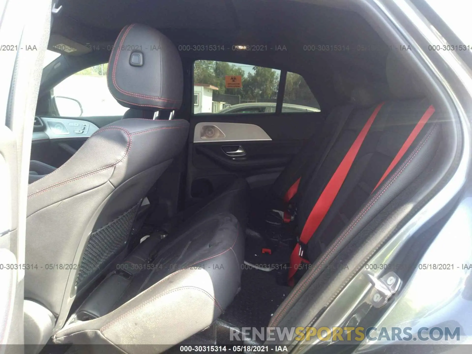 8 fotografías del automóvil dañado 4JGFD6BB3MA285207 MERCEDES-BENZ GLE 2021