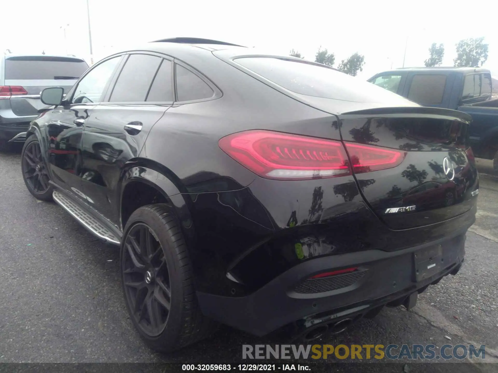 3 fotografías del automóvil dañado 4JGFD6BB4MA499851 MERCEDES-BENZ GLE 2021