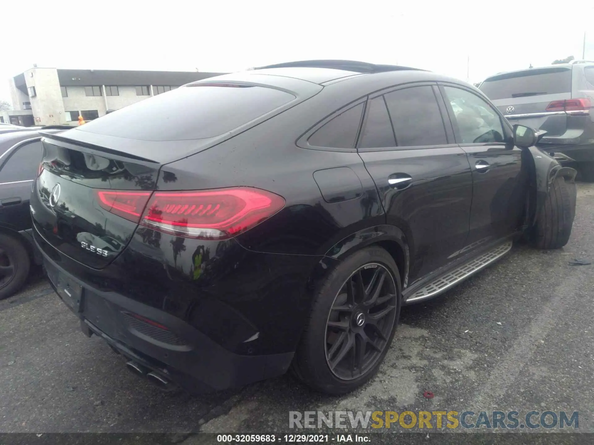 4 fotografías del automóvil dañado 4JGFD6BB4MA499851 MERCEDES-BENZ GLE 2021