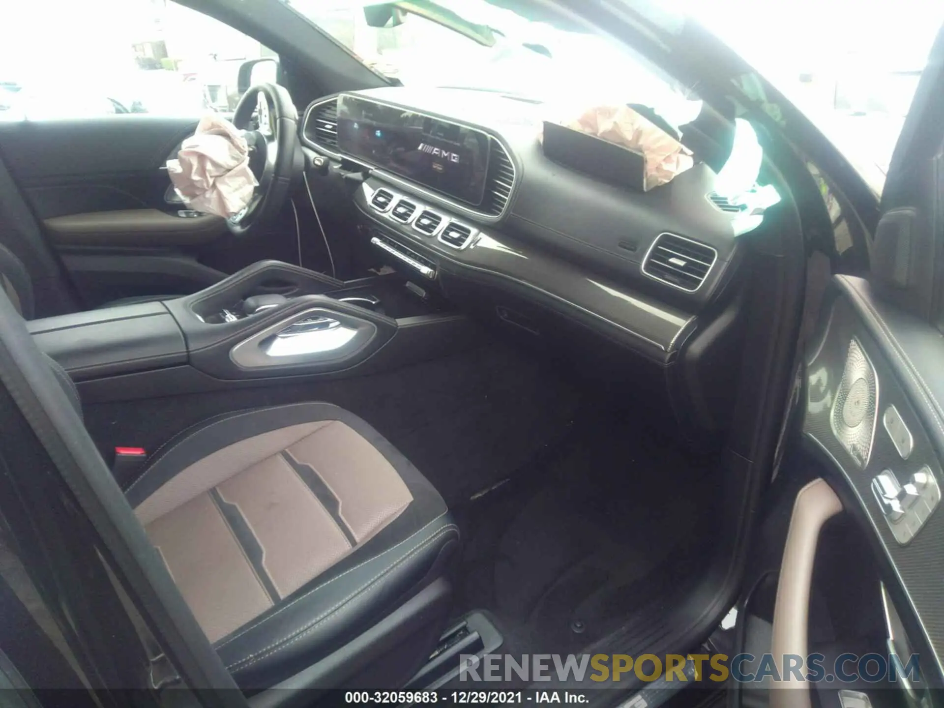 5 fotografías del automóvil dañado 4JGFD6BB4MA499851 MERCEDES-BENZ GLE 2021