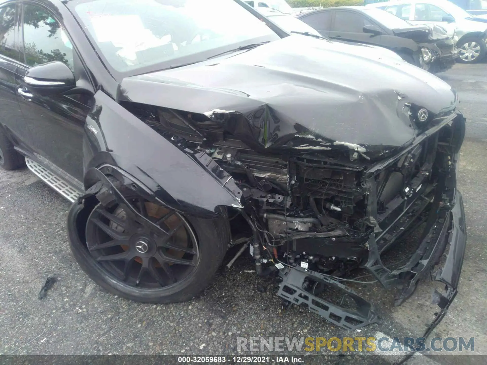 6 fotografías del automóvil dañado 4JGFD6BB4MA499851 MERCEDES-BENZ GLE 2021