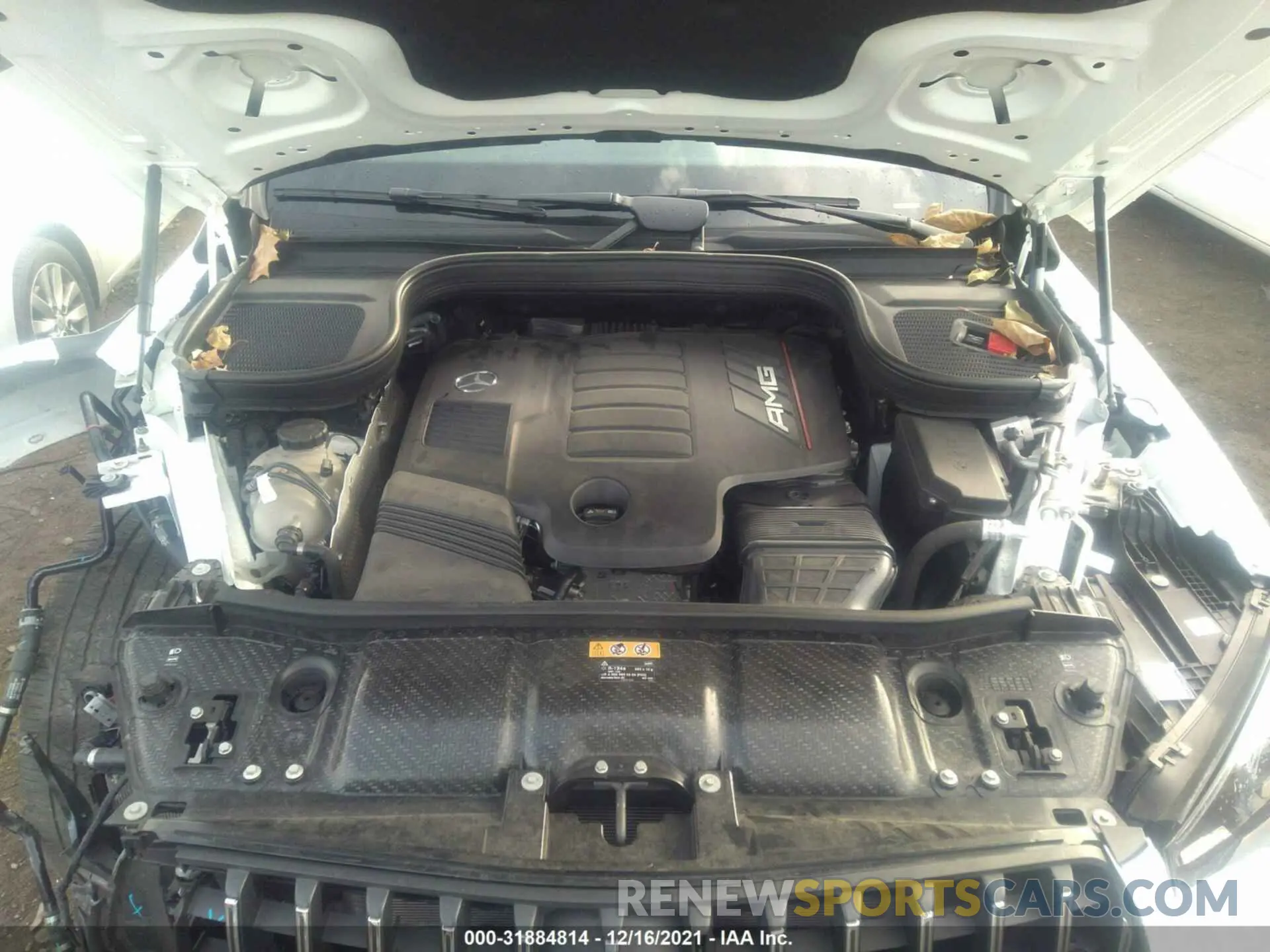 10 fotografías del automóvil dañado 4JGFD6BB5MA194438 MERCEDES-BENZ GLE 2021