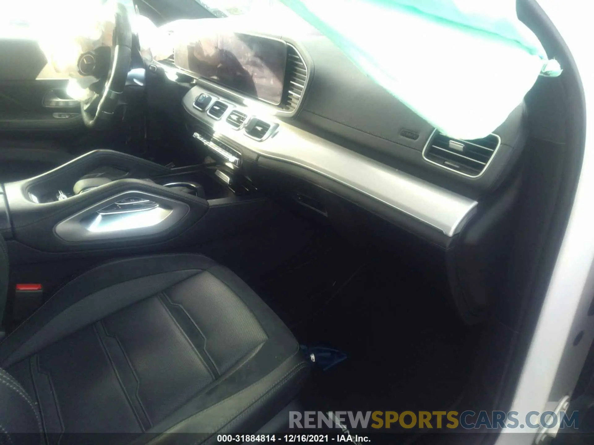 5 fotografías del automóvil dañado 4JGFD6BB5MA194438 MERCEDES-BENZ GLE 2021