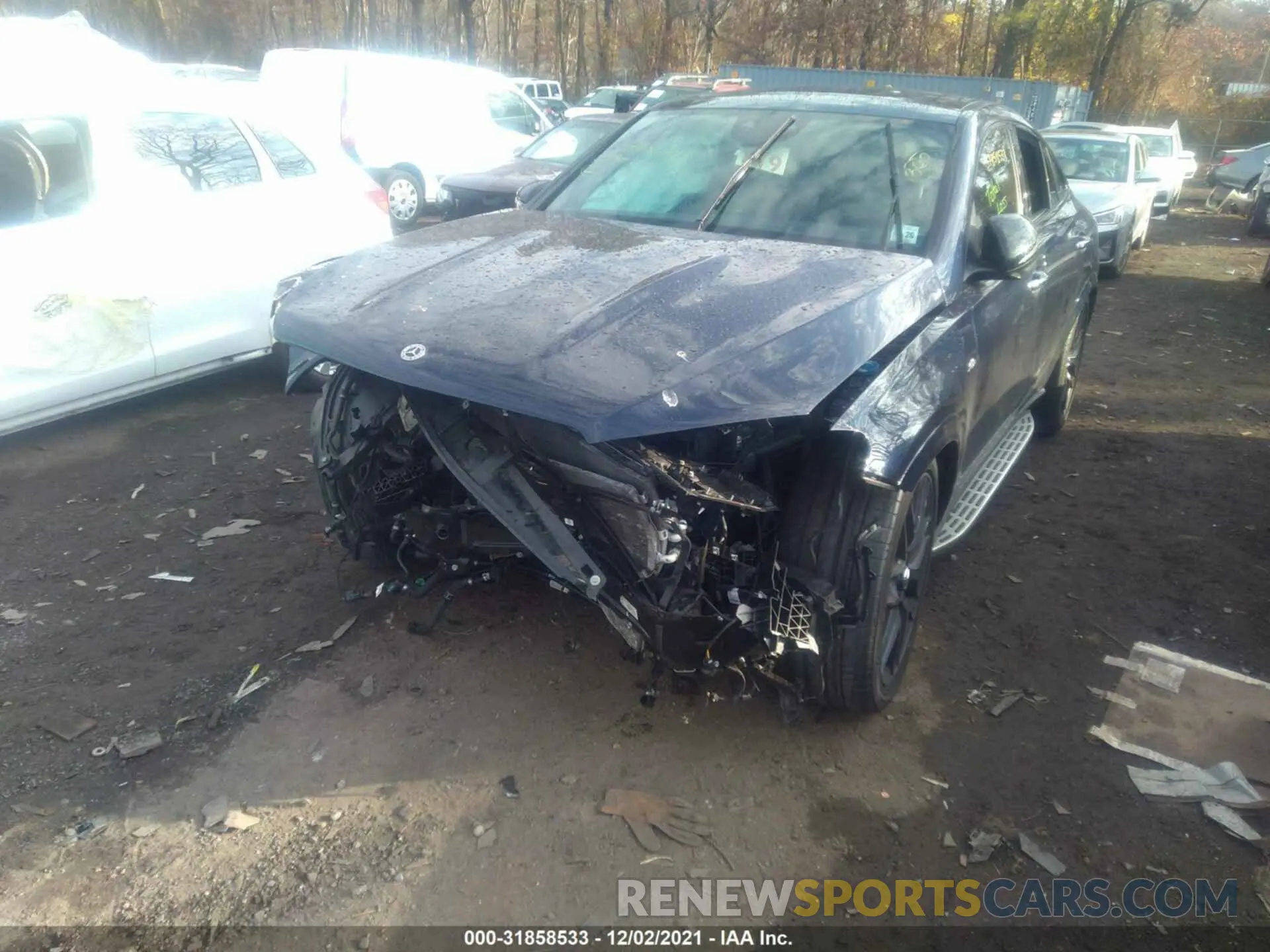 6 fotografías del automóvil dañado 4JGFD6BB9MA382797 MERCEDES-BENZ GLE 2021