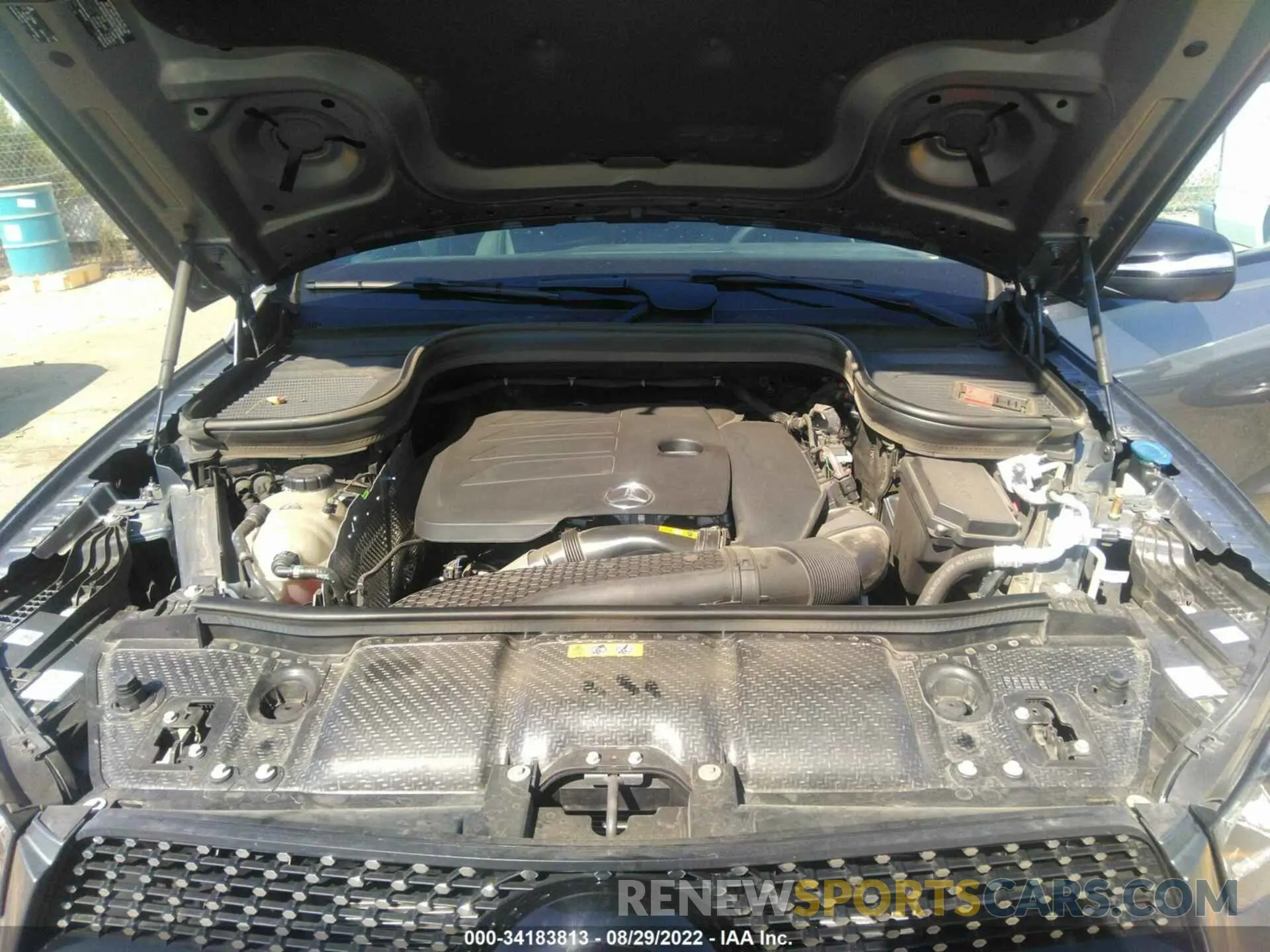 10 fotografías del automóvil dañado 4JGFB4JB5NA584596 MERCEDES-BENZ GLE 2022