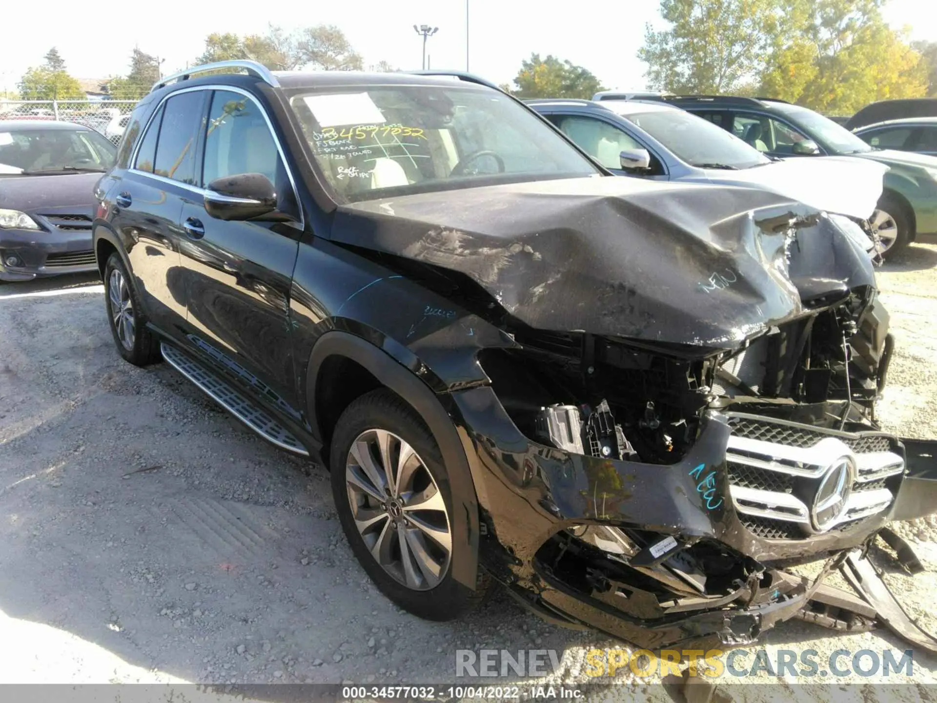 1 fotografías del automóvil dañado 4JGFB4KB8NA759566 MERCEDES-BENZ GLE 2022