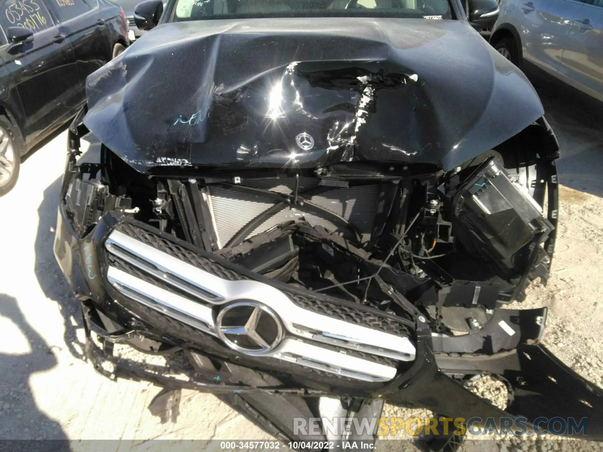 6 fotografías del automóvil dañado 4JGFB4KB8NA759566 MERCEDES-BENZ GLE 2022