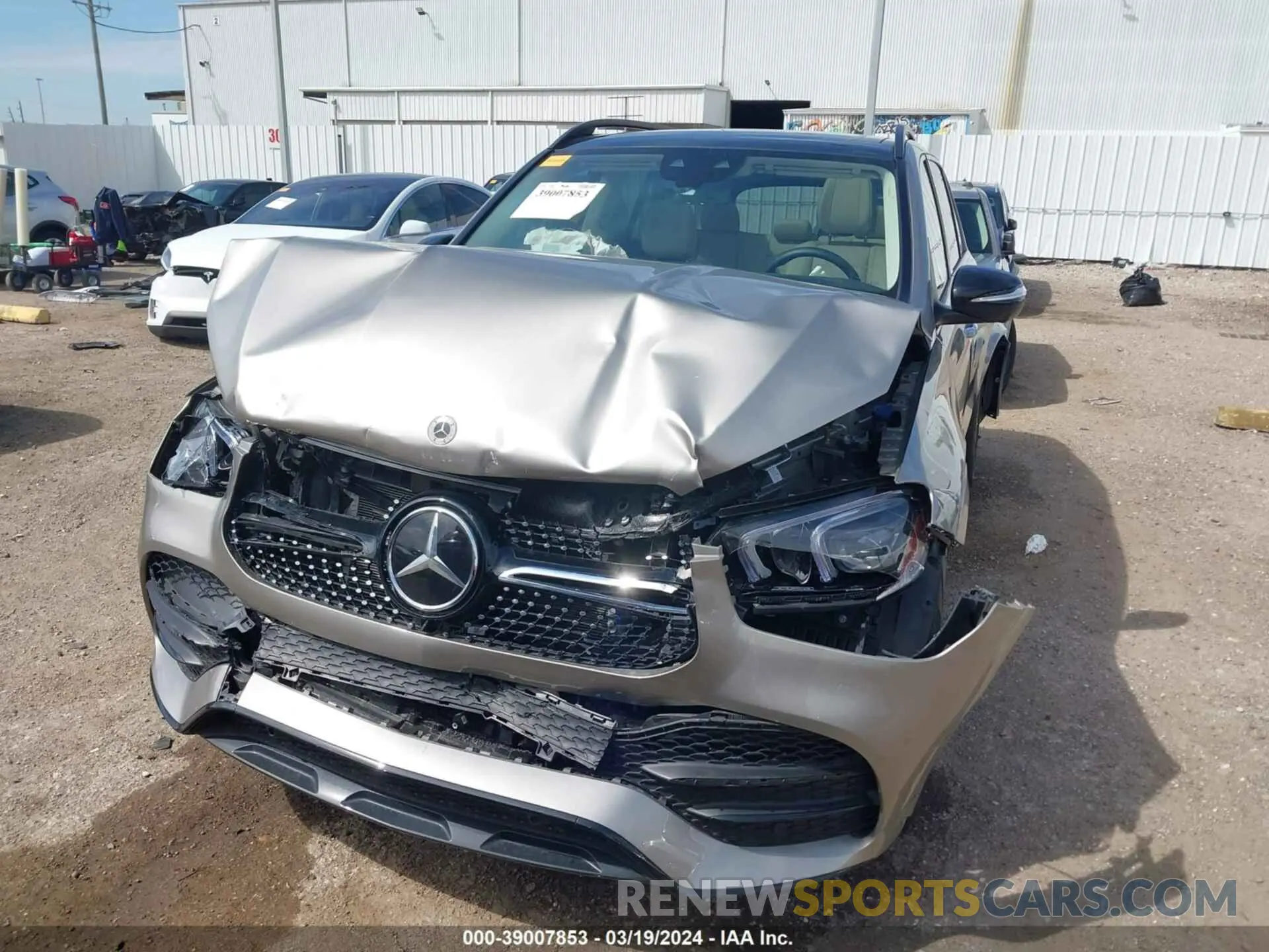 13 fotografías del automóvil dañado 4JGFB5KB7NA772878 MERCEDES-BENZ GLE 2022