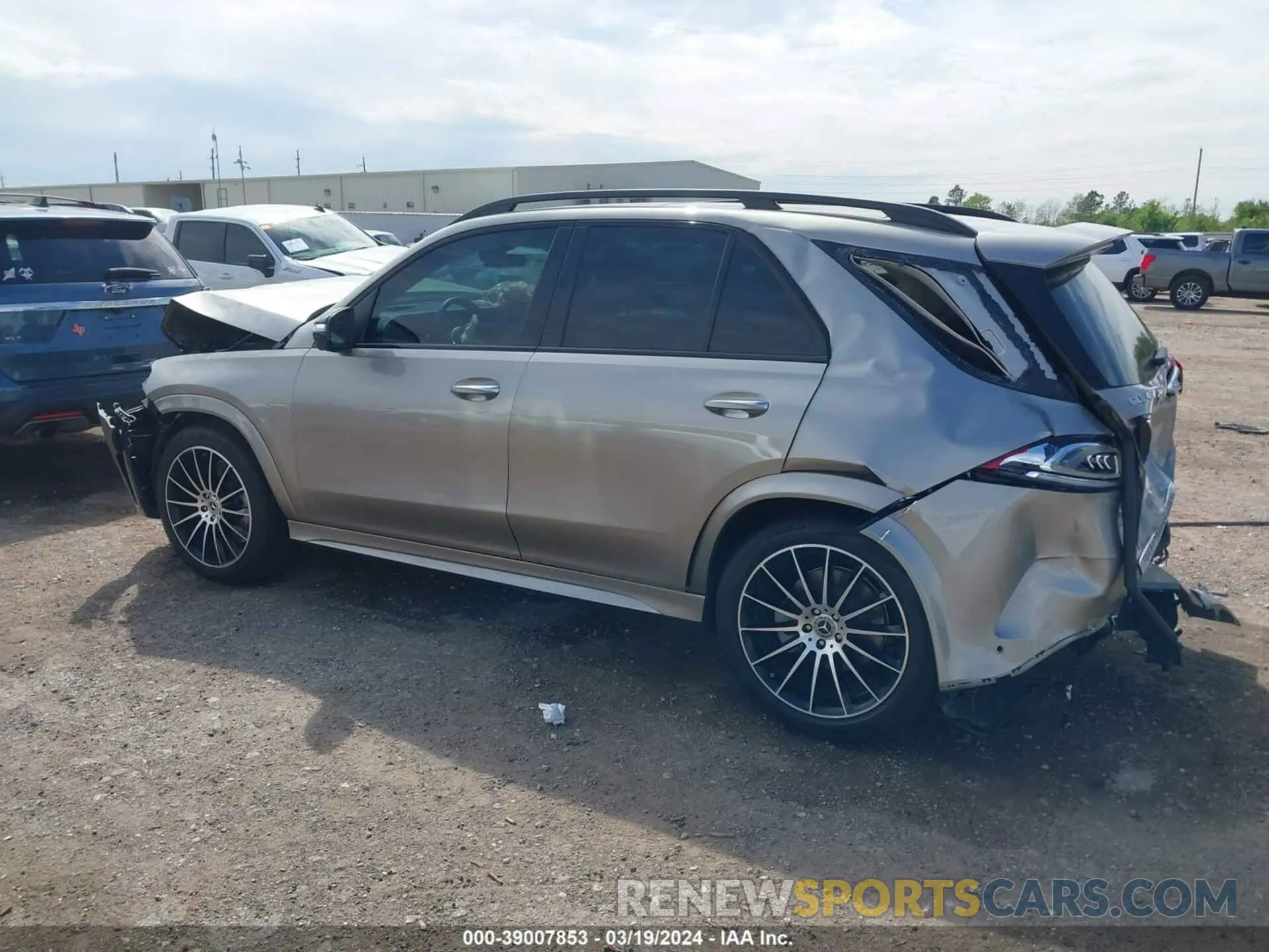 15 fotografías del automóvil dañado 4JGFB5KB7NA772878 MERCEDES-BENZ GLE 2022