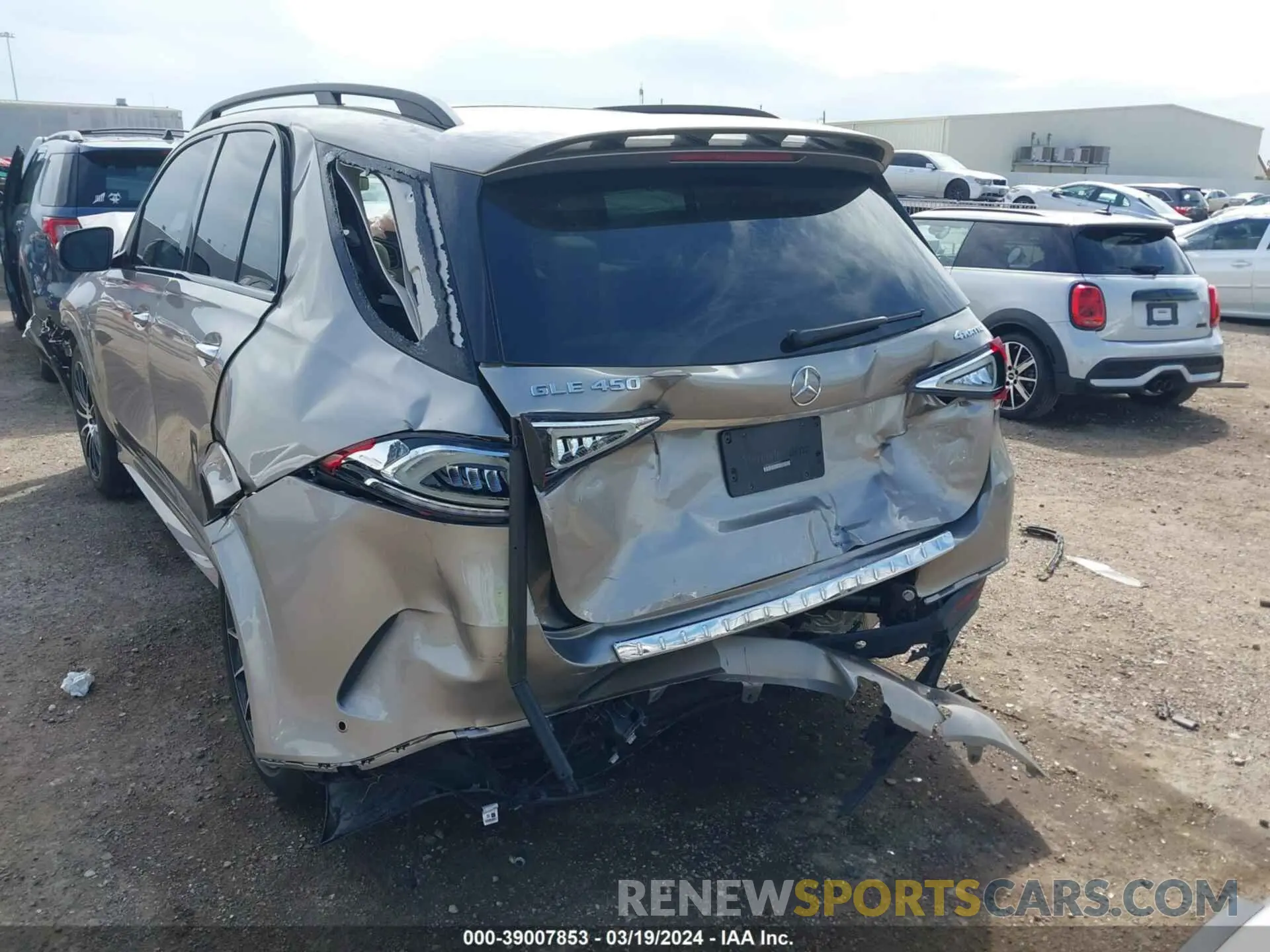 18 fotografías del automóvil dañado 4JGFB5KB7NA772878 MERCEDES-BENZ GLE 2022