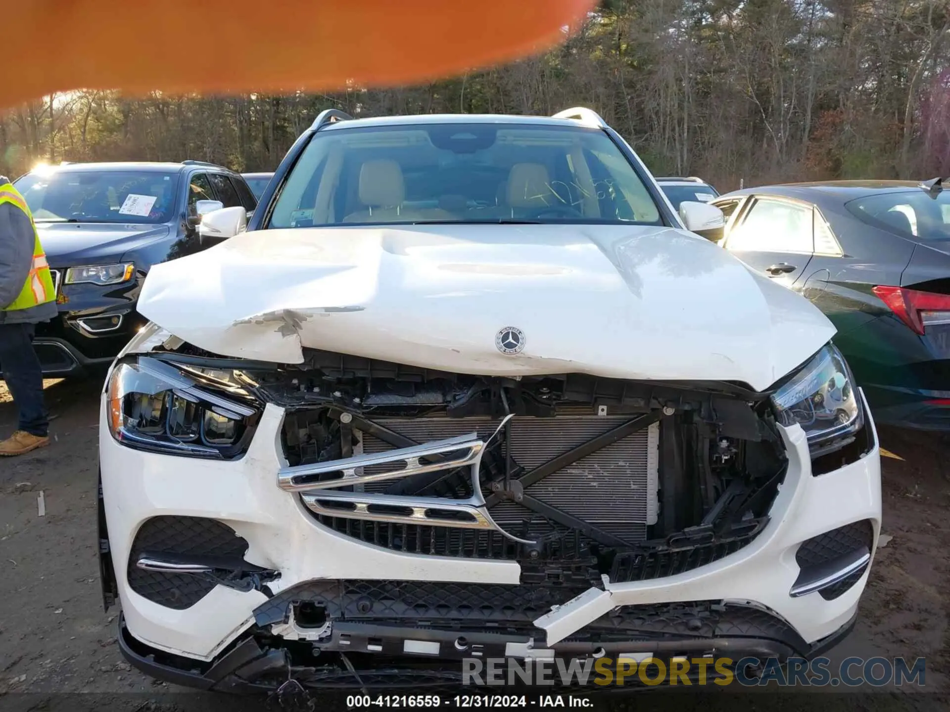 12 fotografías del automóvil dañado 4JGFB5KBXRB139730 MERCEDES-BENZ GLE 2024