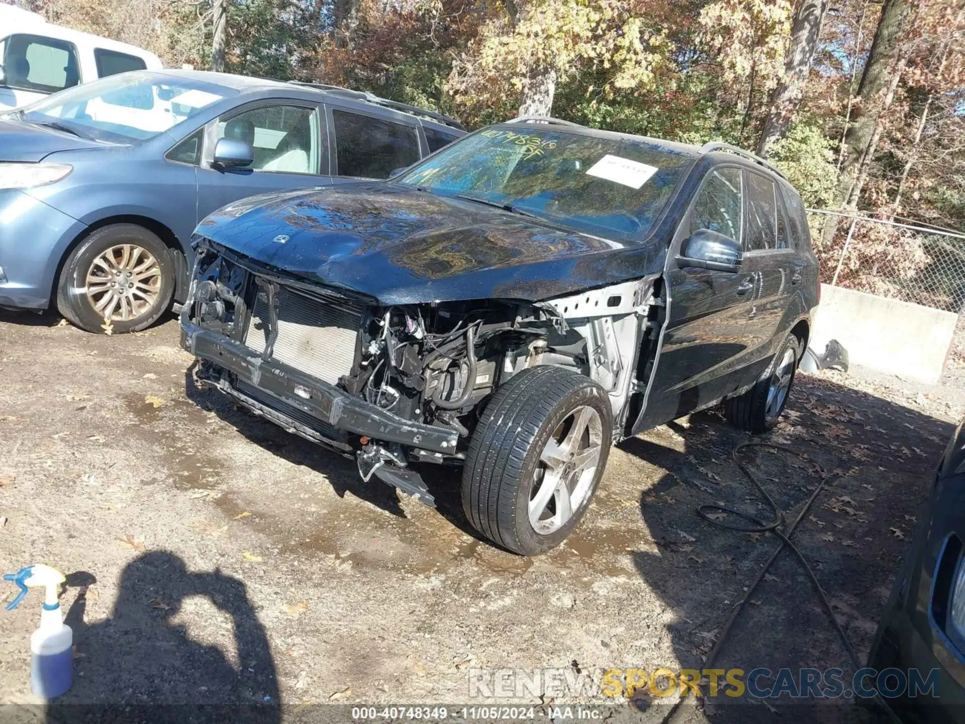 2 fotografías del automóvil dañado 4JGDA5HB7JB025089 MERCEDES-BENZ GLE 350 2018