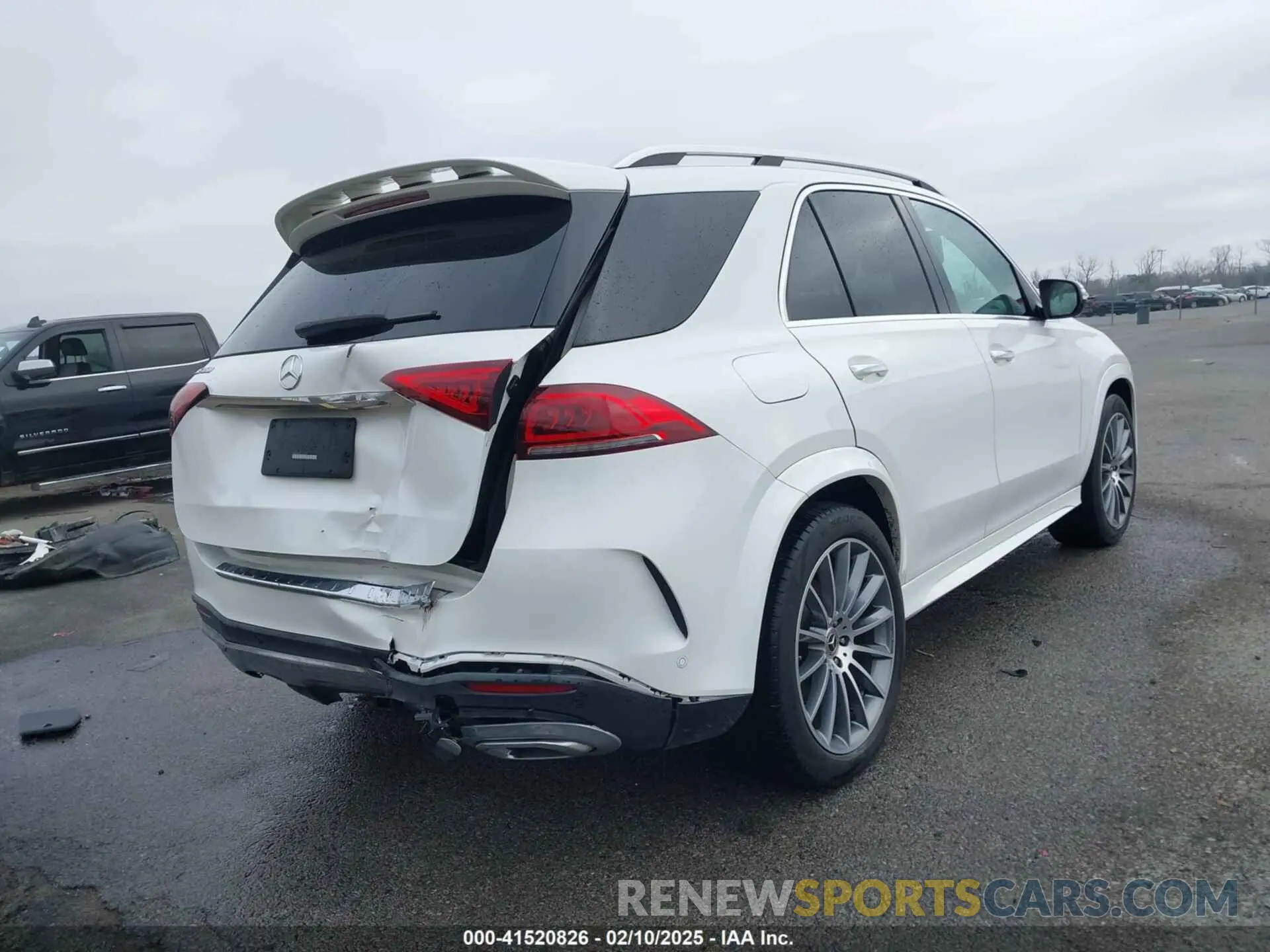 4 fotografías del automóvil dañado 4JGFB4JB2LA203932 MERCEDES-BENZ GLE 350 2020