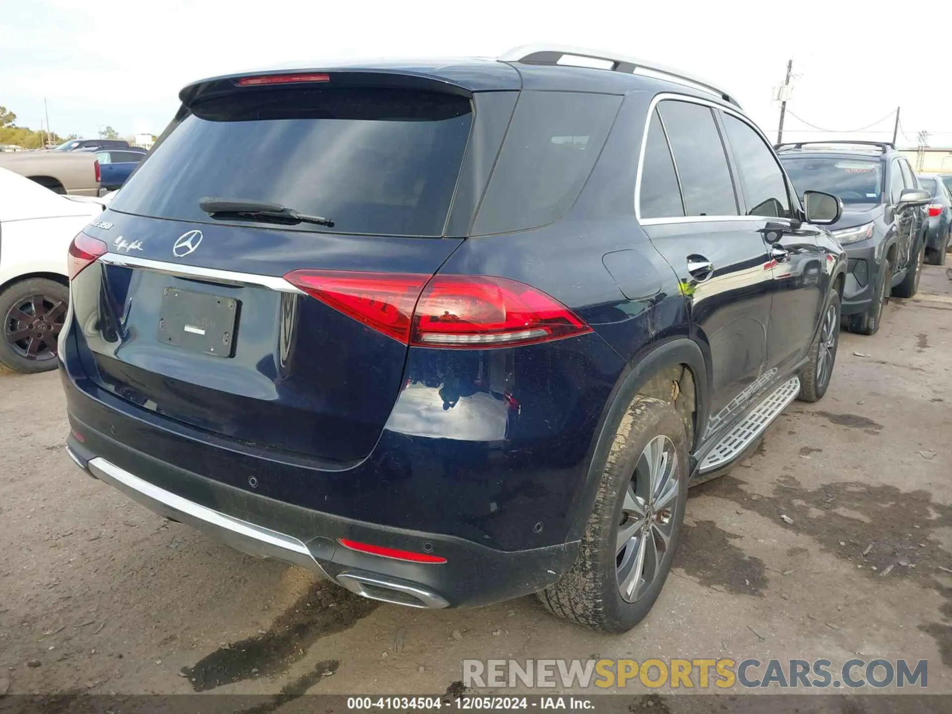4 fotografías del automóvil dañado 4JGFB4JB2LA286388 MERCEDES-BENZ GLE 350 2020