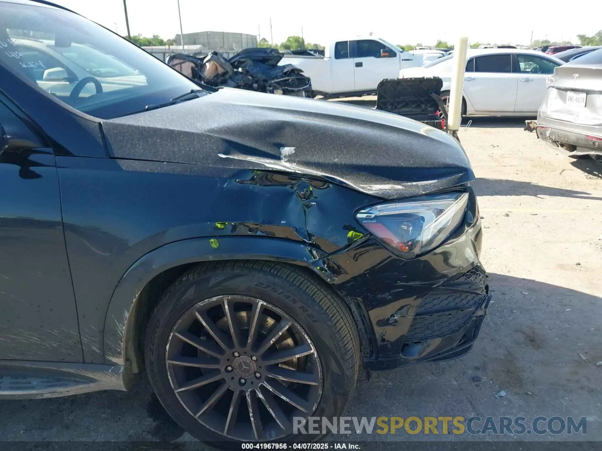 6 fotografías del automóvil dañado 4JGFB4JB6LA243687 MERCEDES-BENZ GLE 350 2020